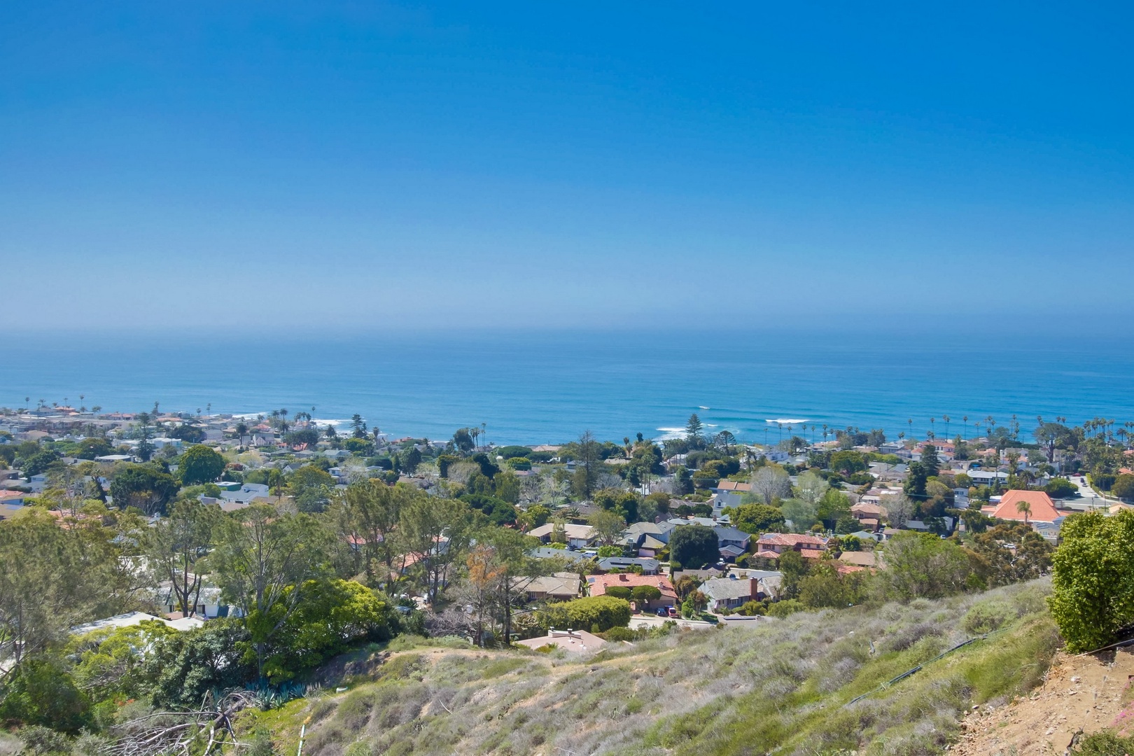 Sweeping coastal views