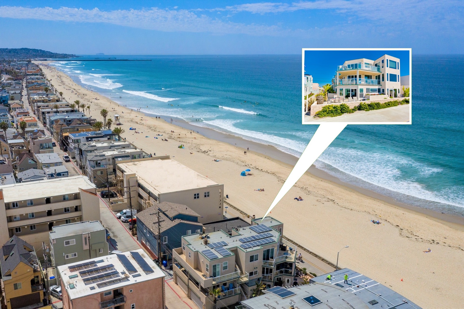 Ideally located in Mission Beach