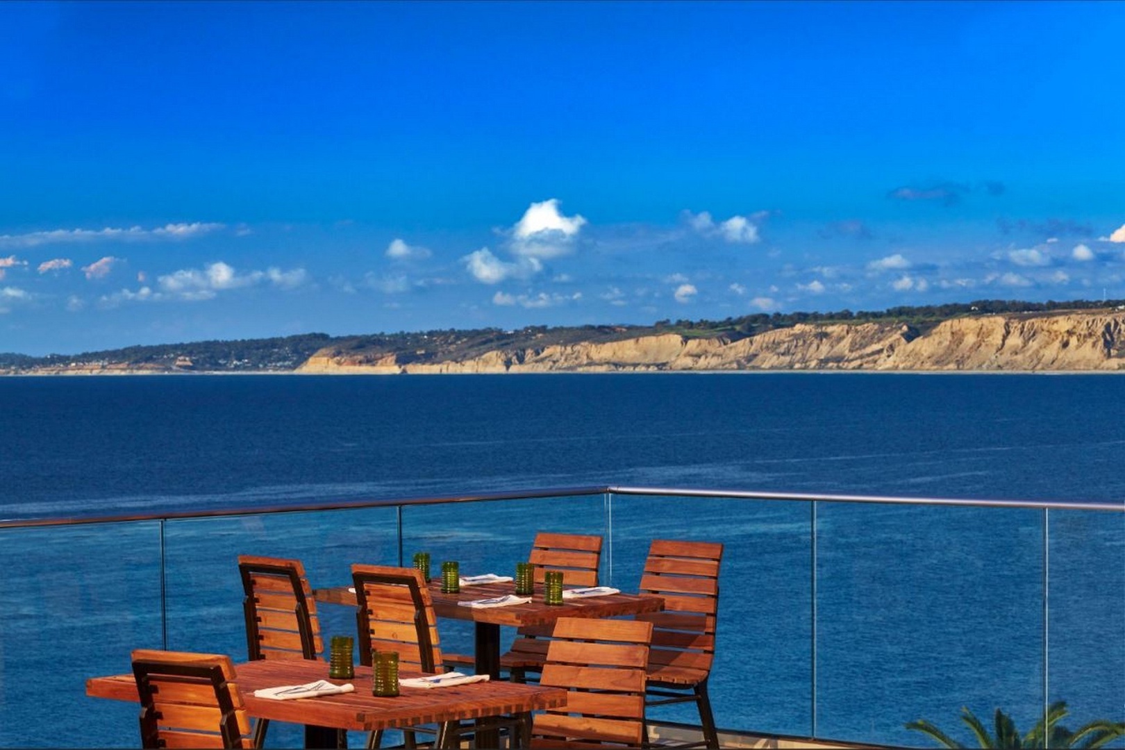 Waterfront dining in La Jolla