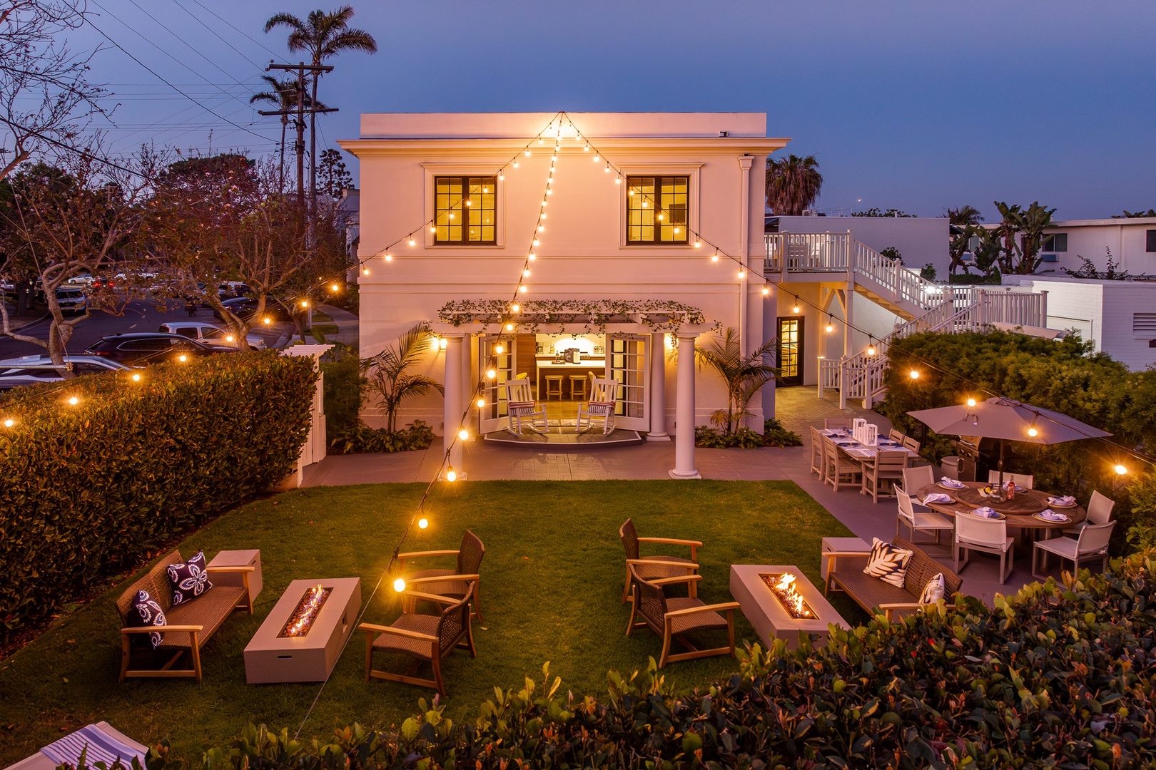 Villa 1 and 2 shared yard