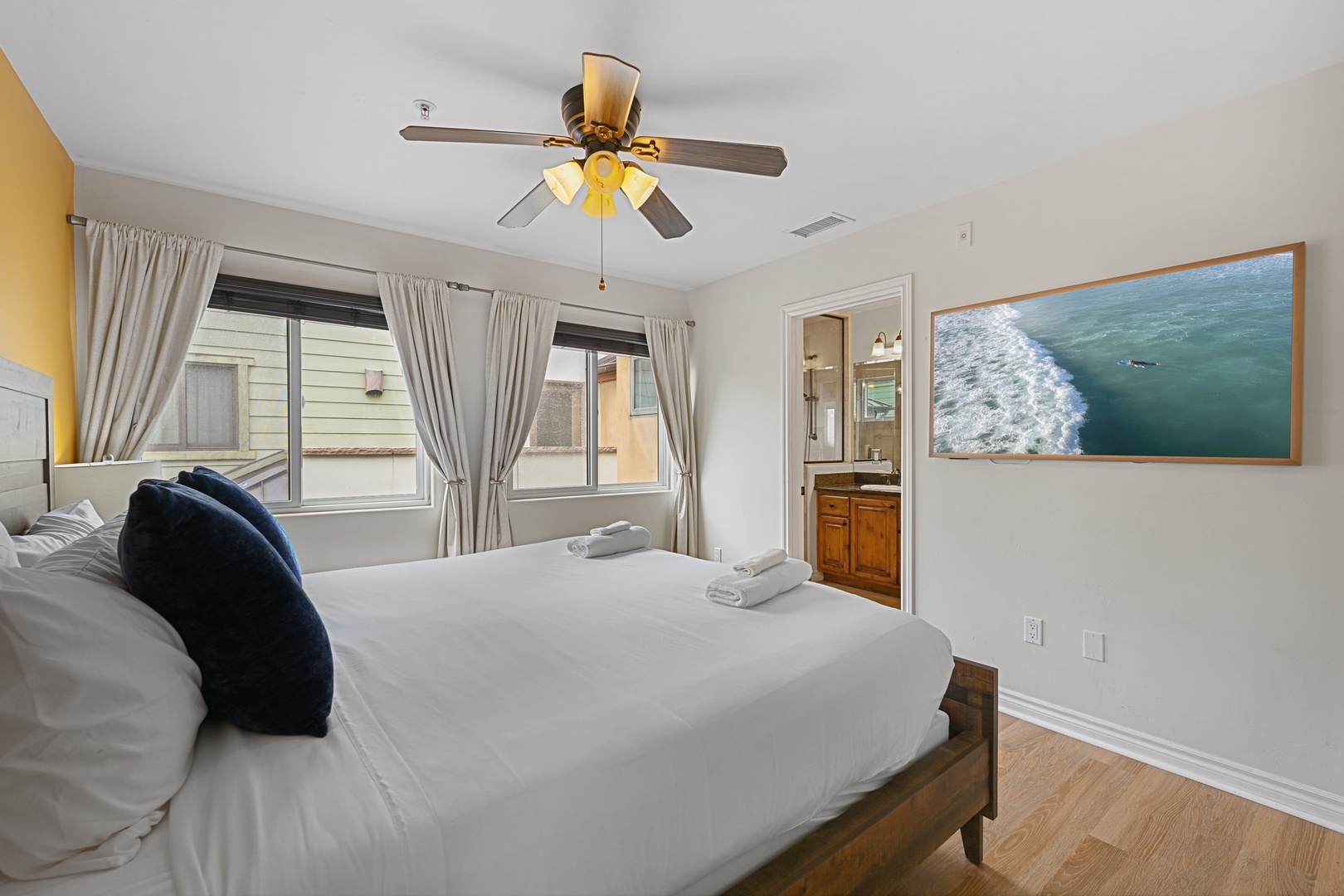 Primary Suite with an en suite bathroom