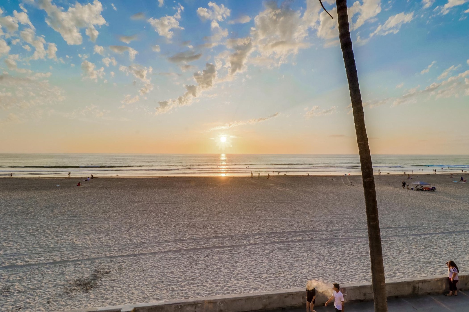 Sandy beaches for miles