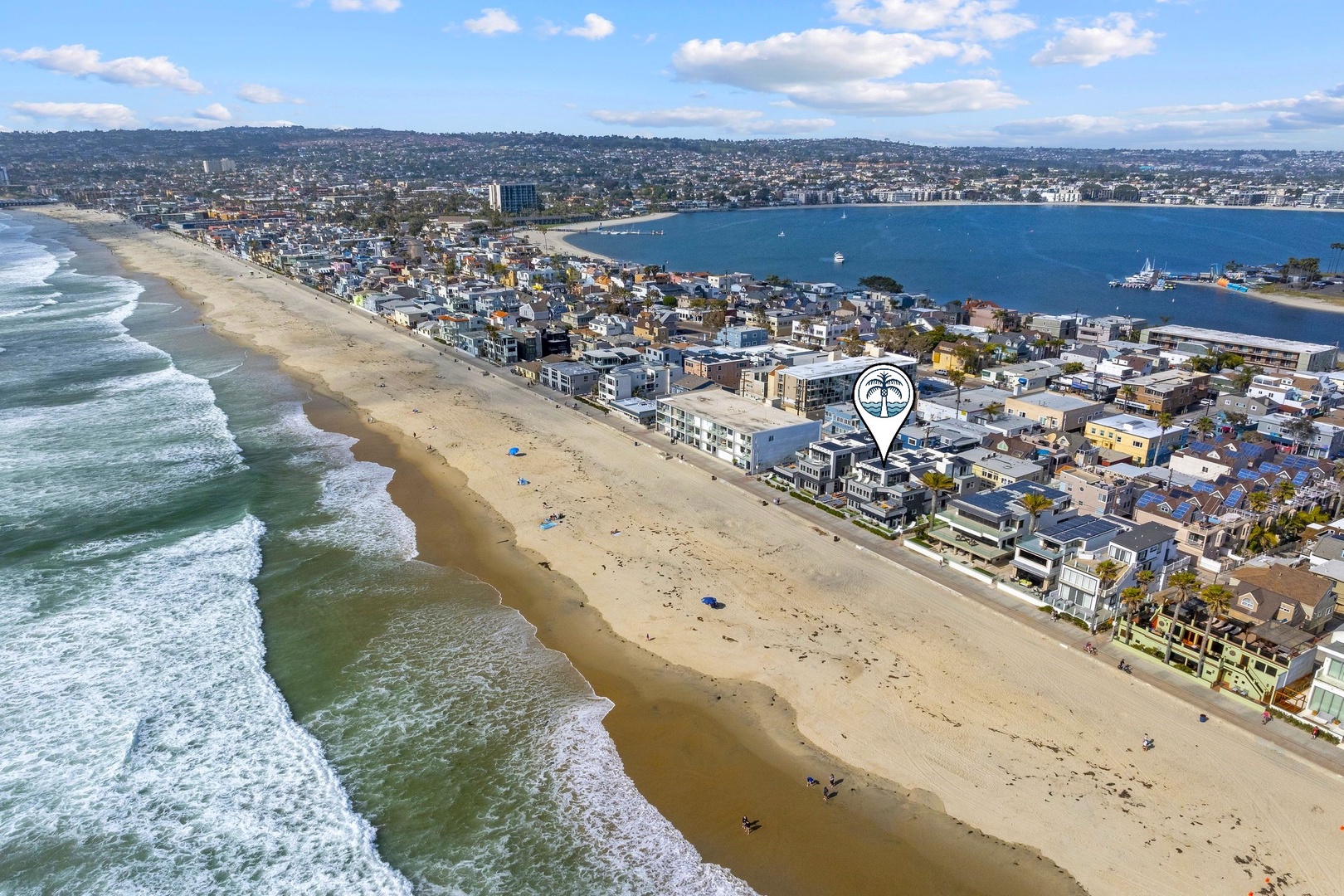 Looking towards Pacific Beach