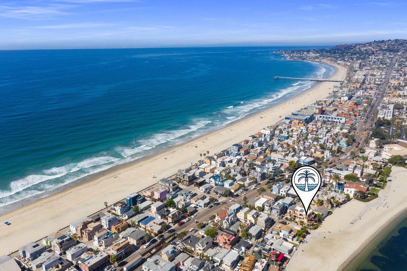 North towards Pacific Beach