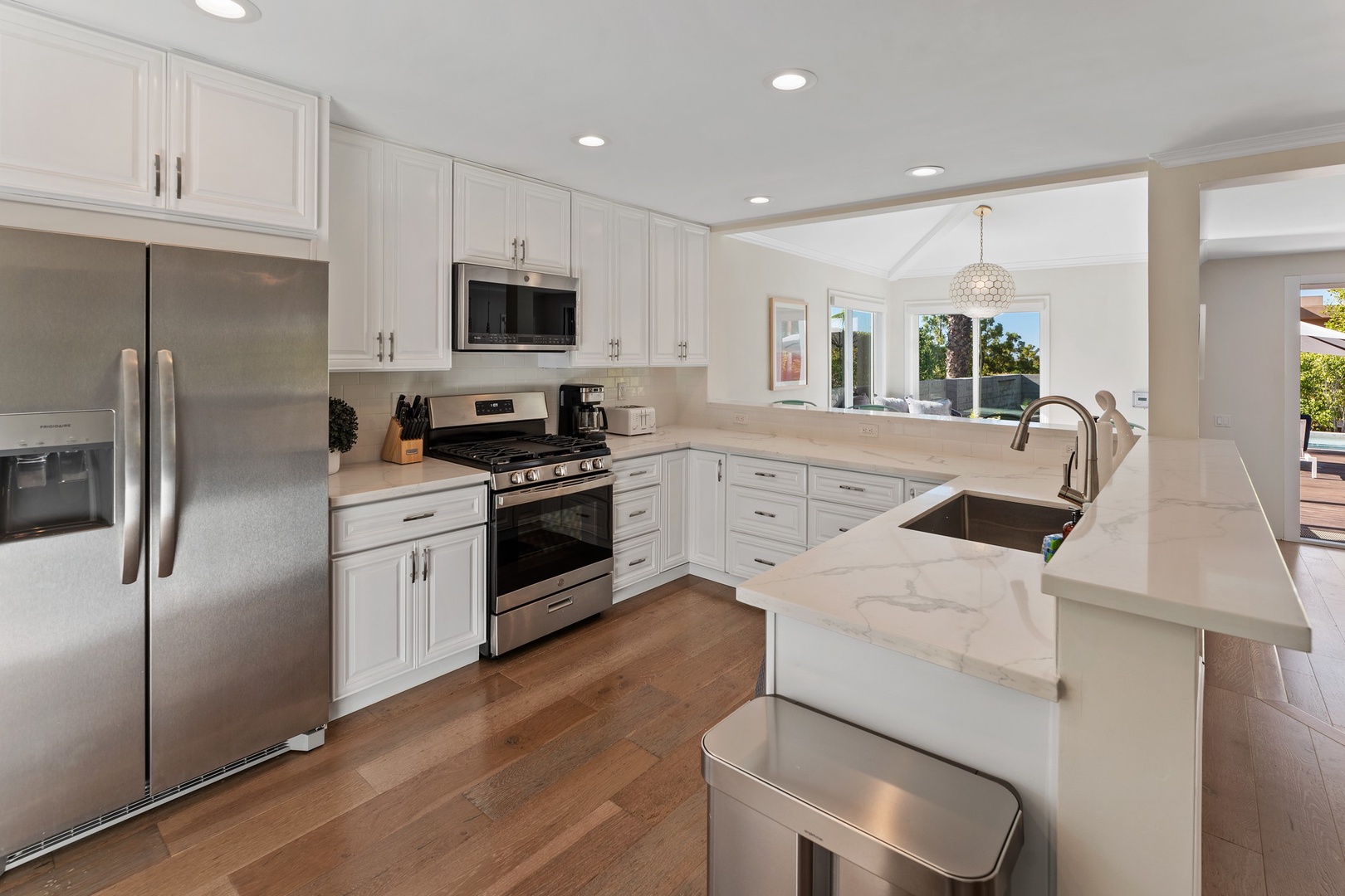 Recently remodeled kitchen