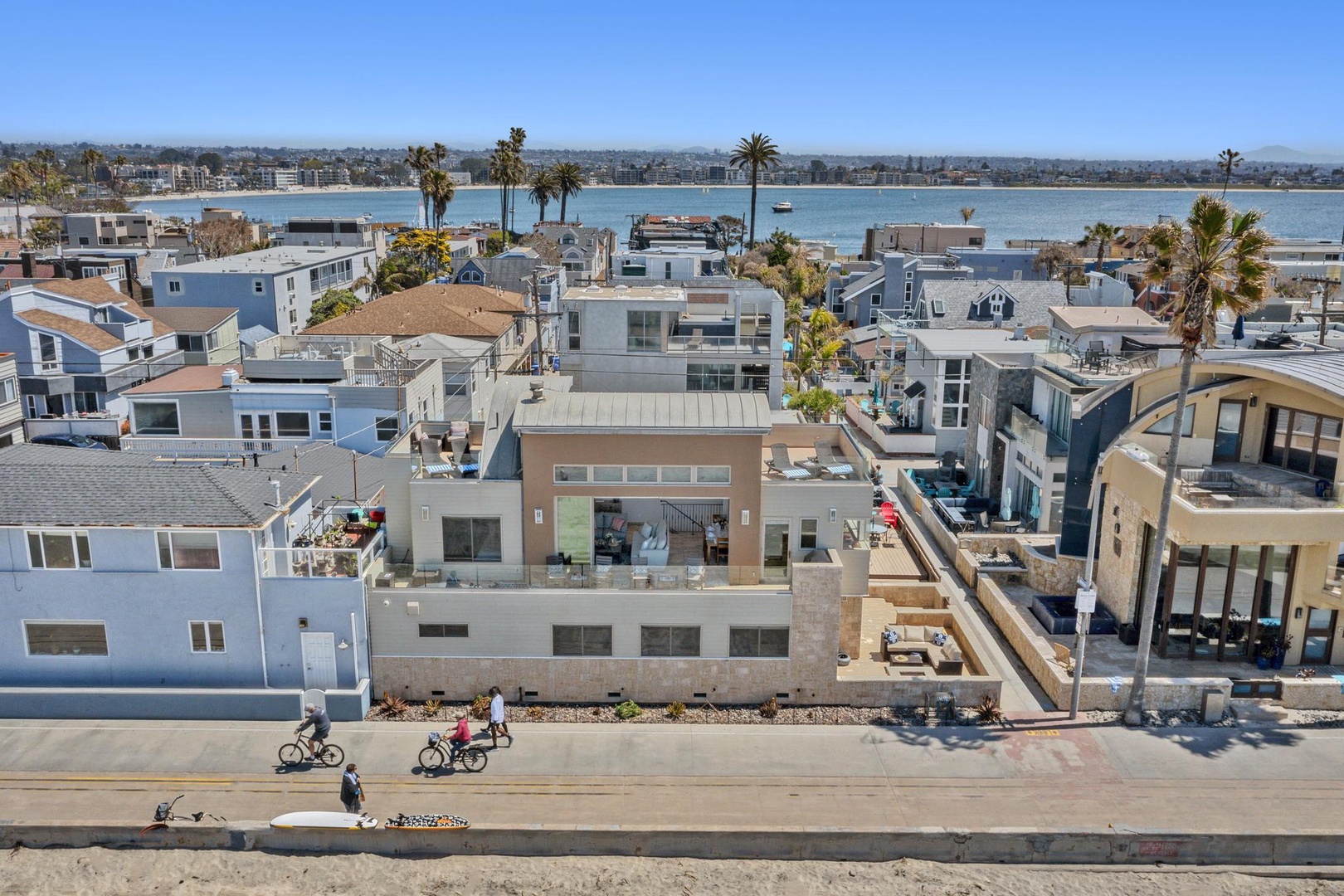 Oceanfront in North Mission Beach