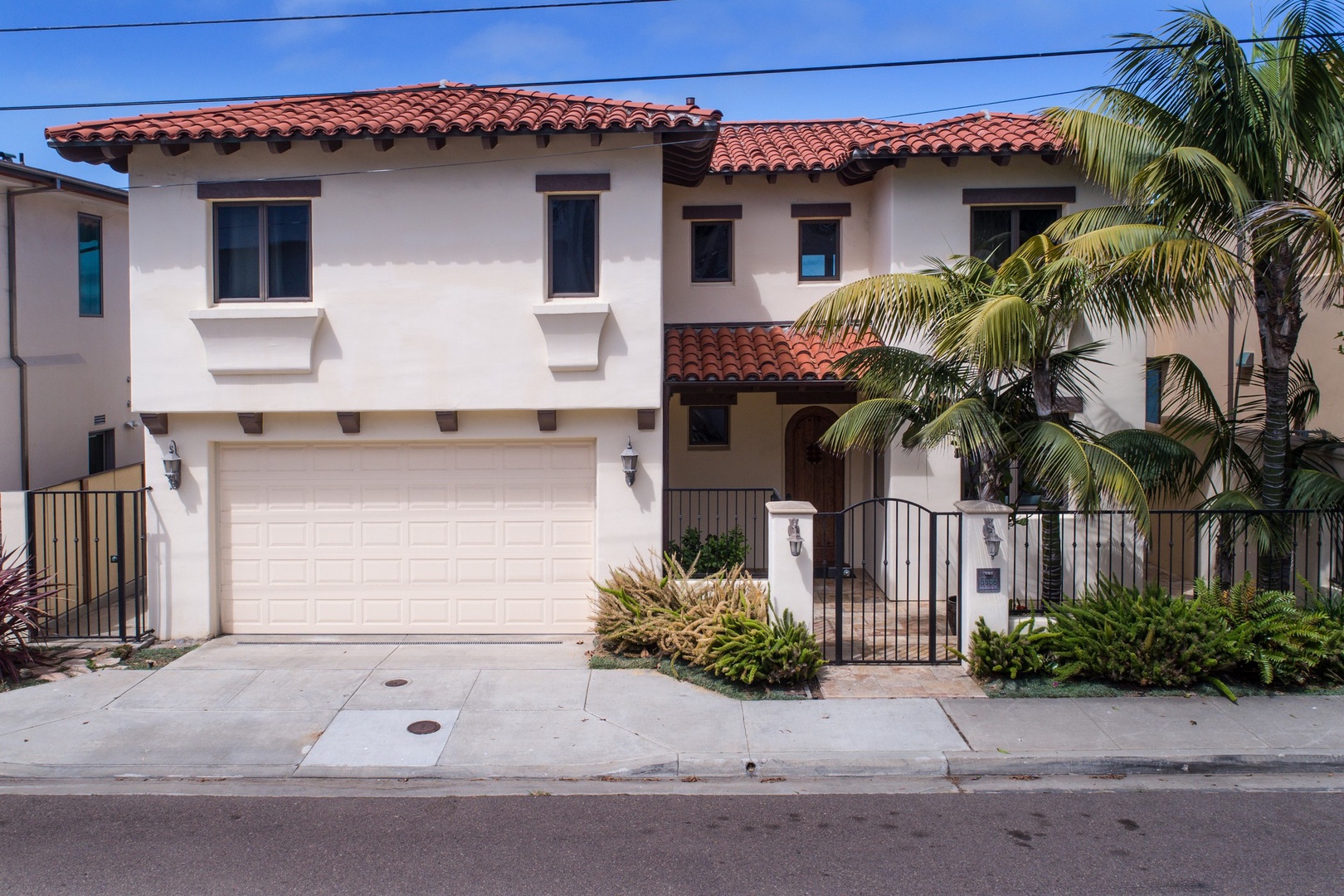 Street entrance to home