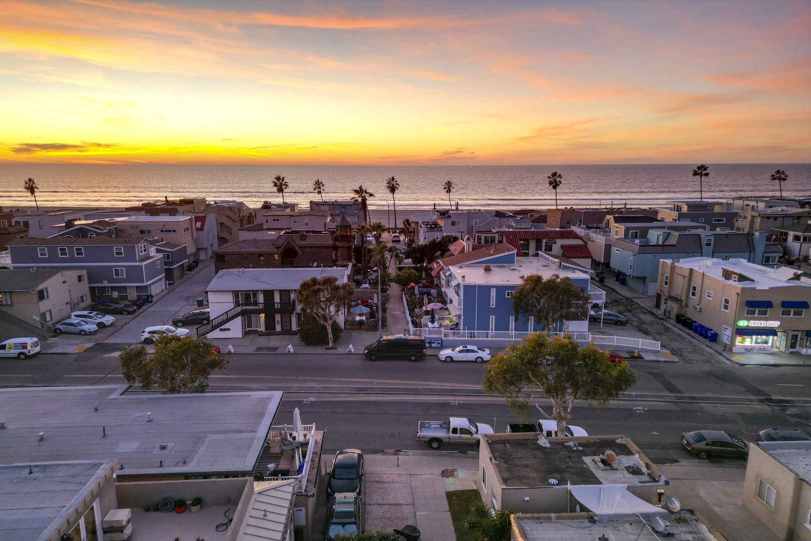 Bay side home near the ocean