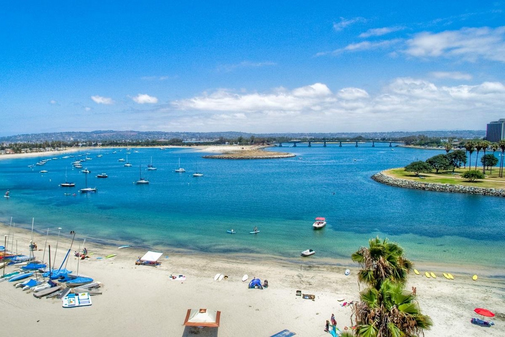 Nearby Mariners Cove on Mission Bay