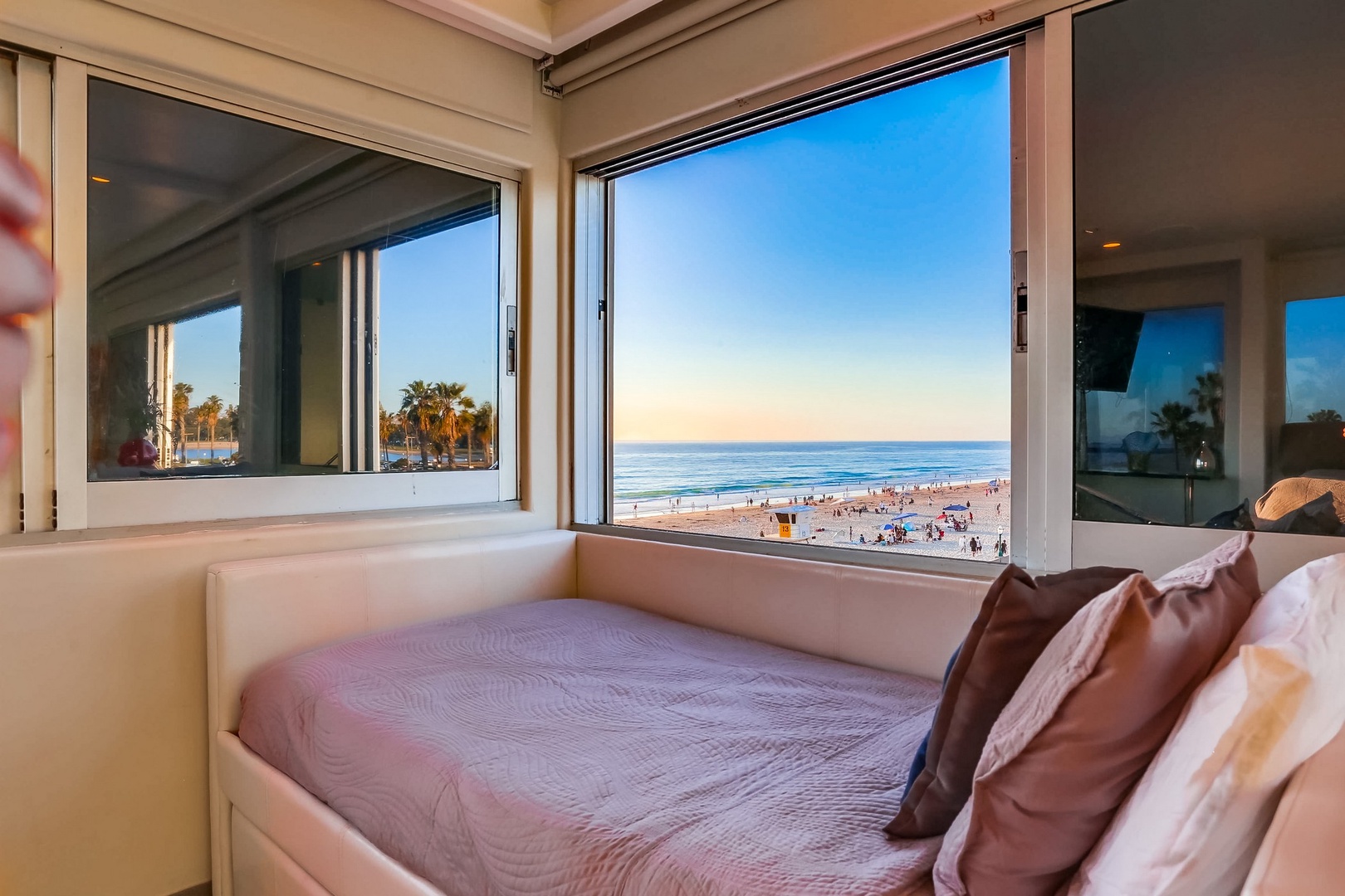 Ocean view bedroom