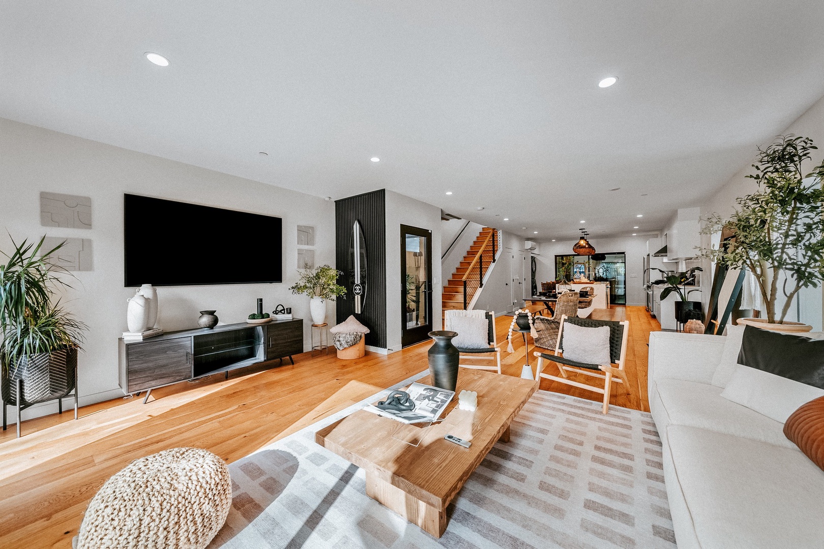 Open floorplan living area