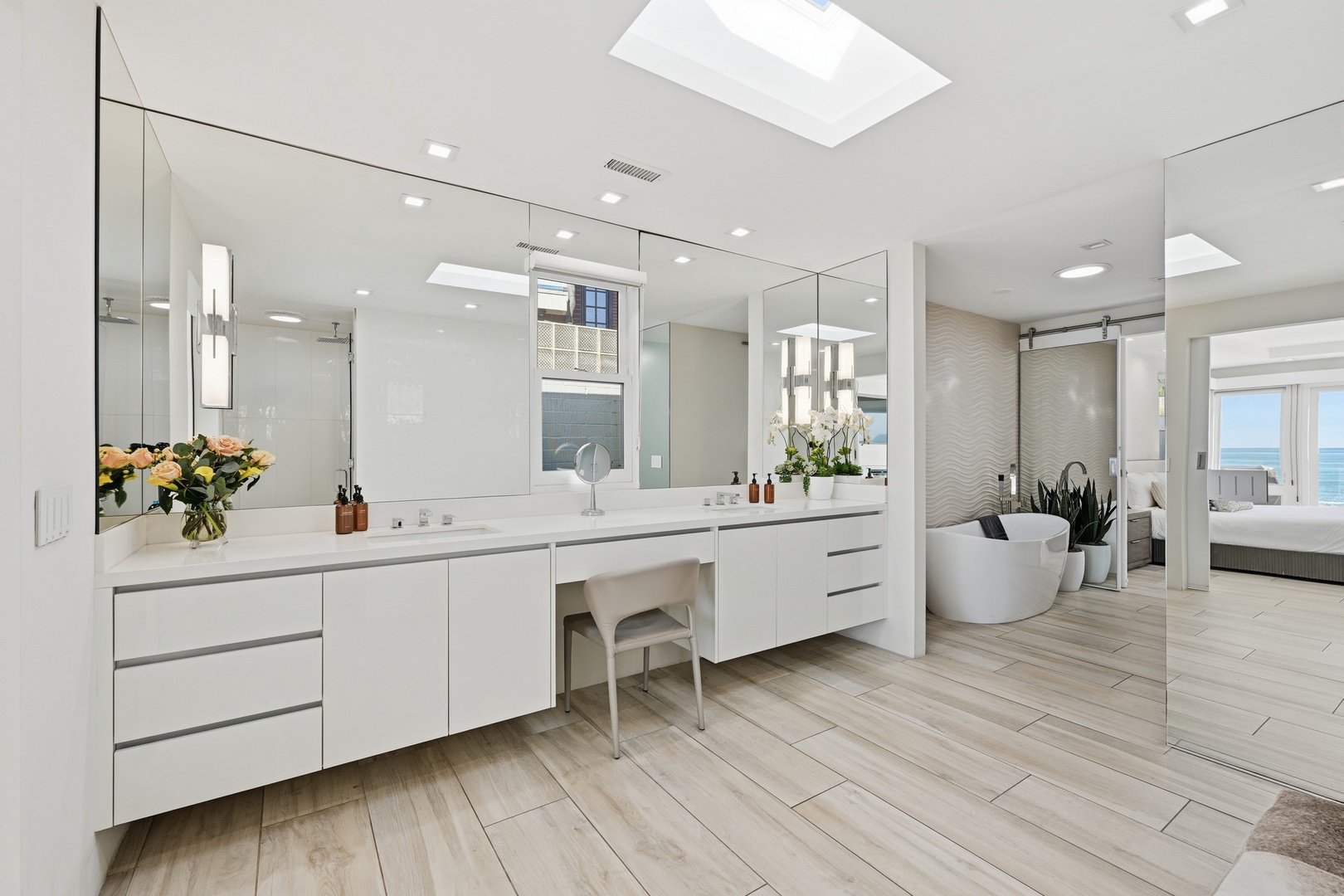 Primary suite bathroom