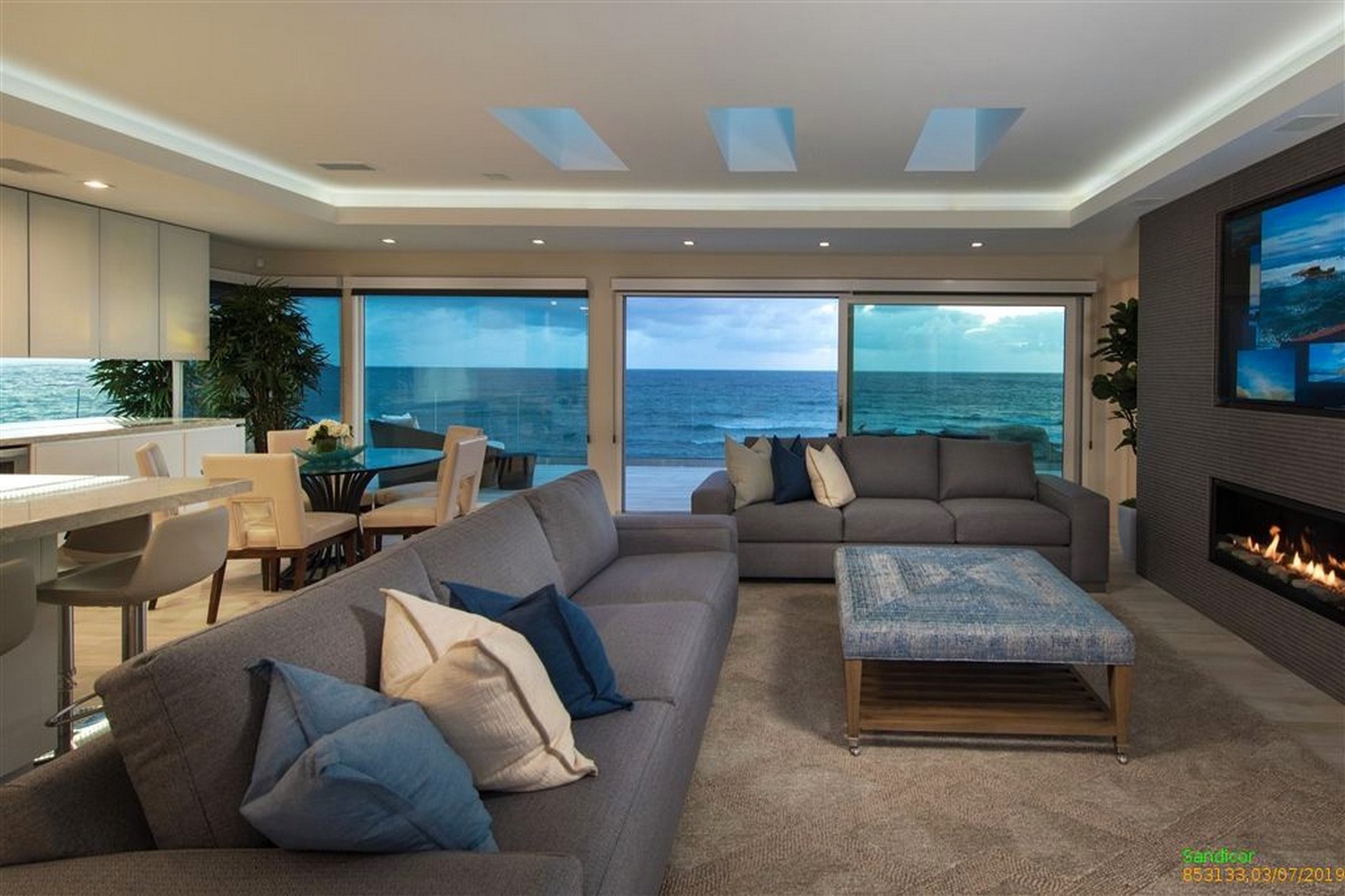 Oceanview living room