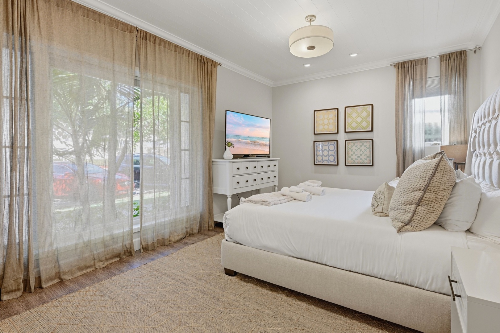 Primary Suite with a King bed