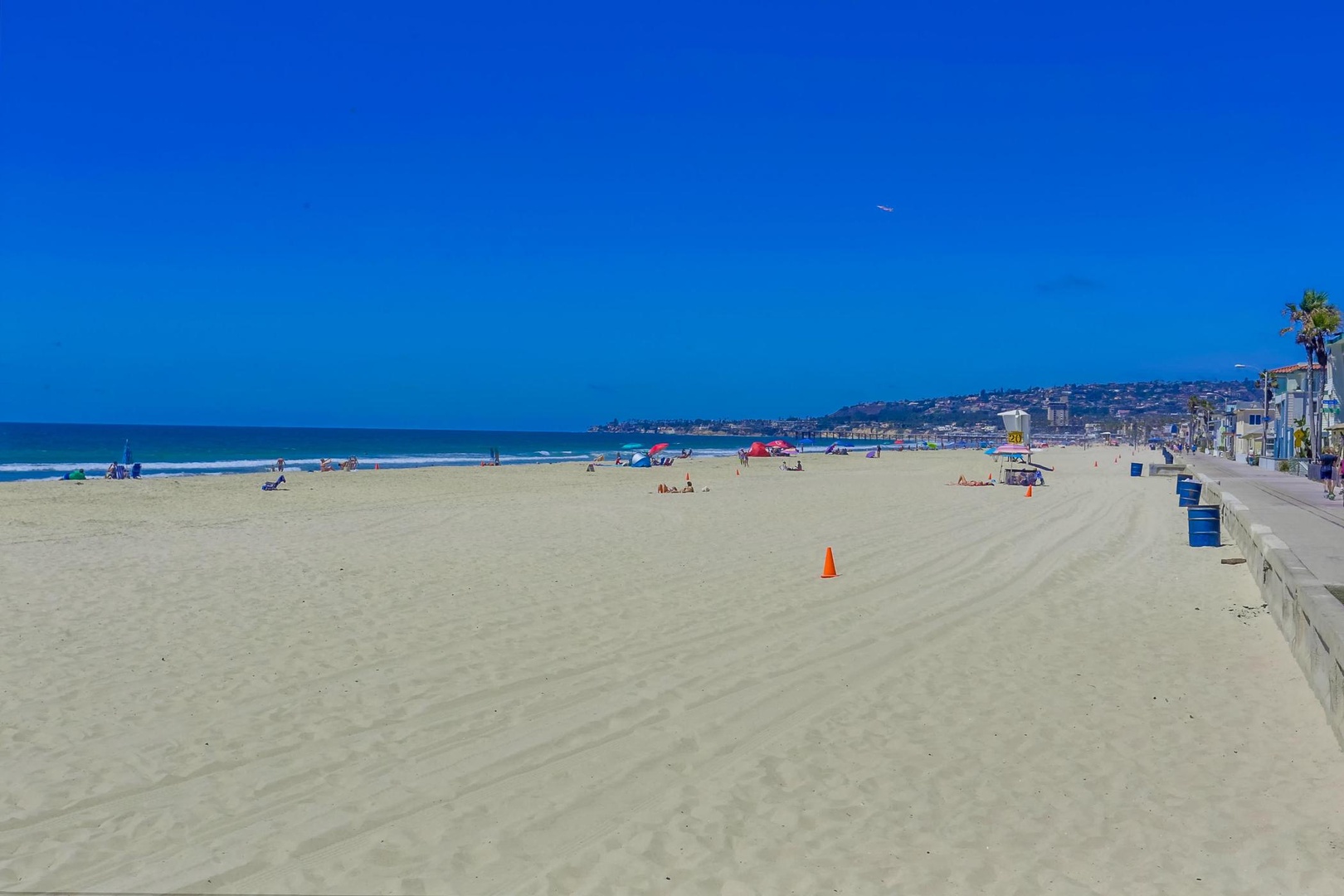 Miles of sandy beach in your backyard