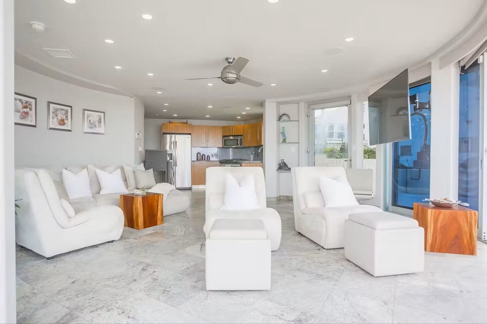 Light-filled living space