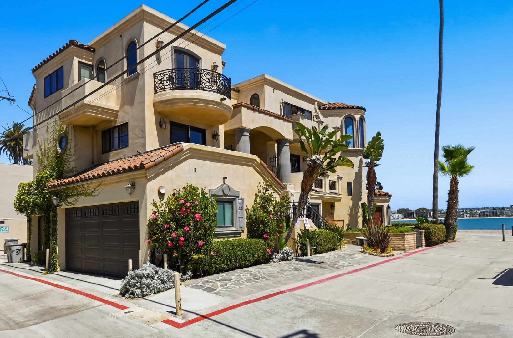 One car garage and occasional off street parking