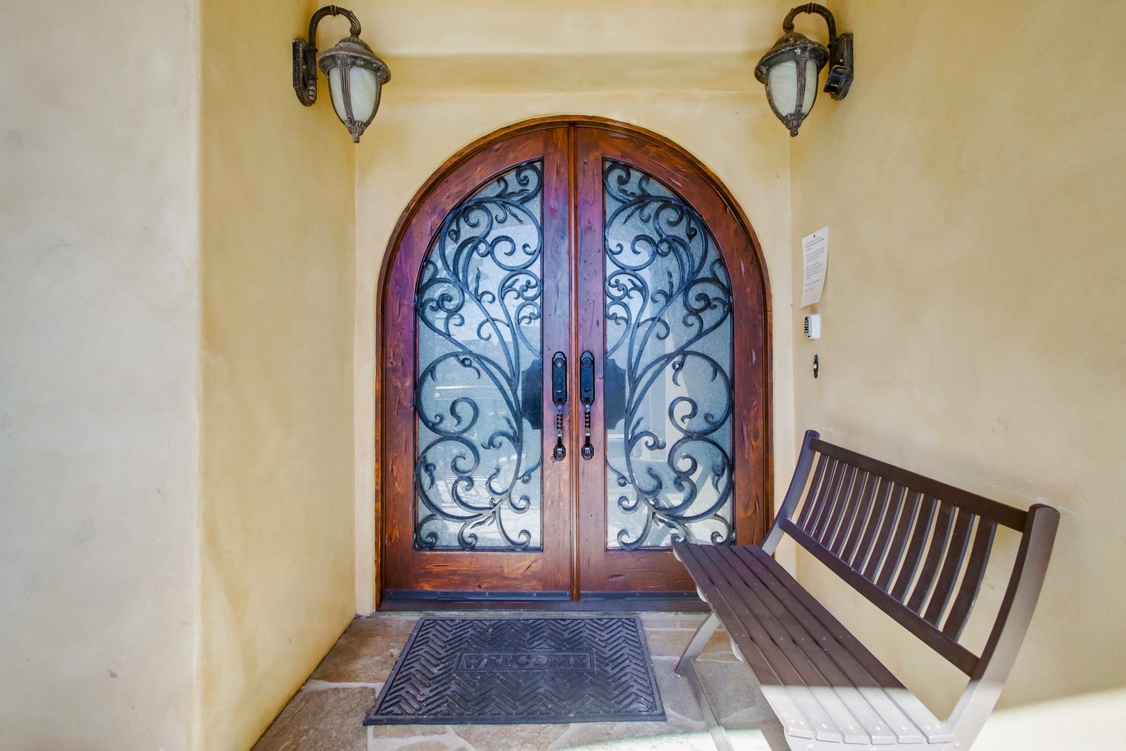 Grand entrance