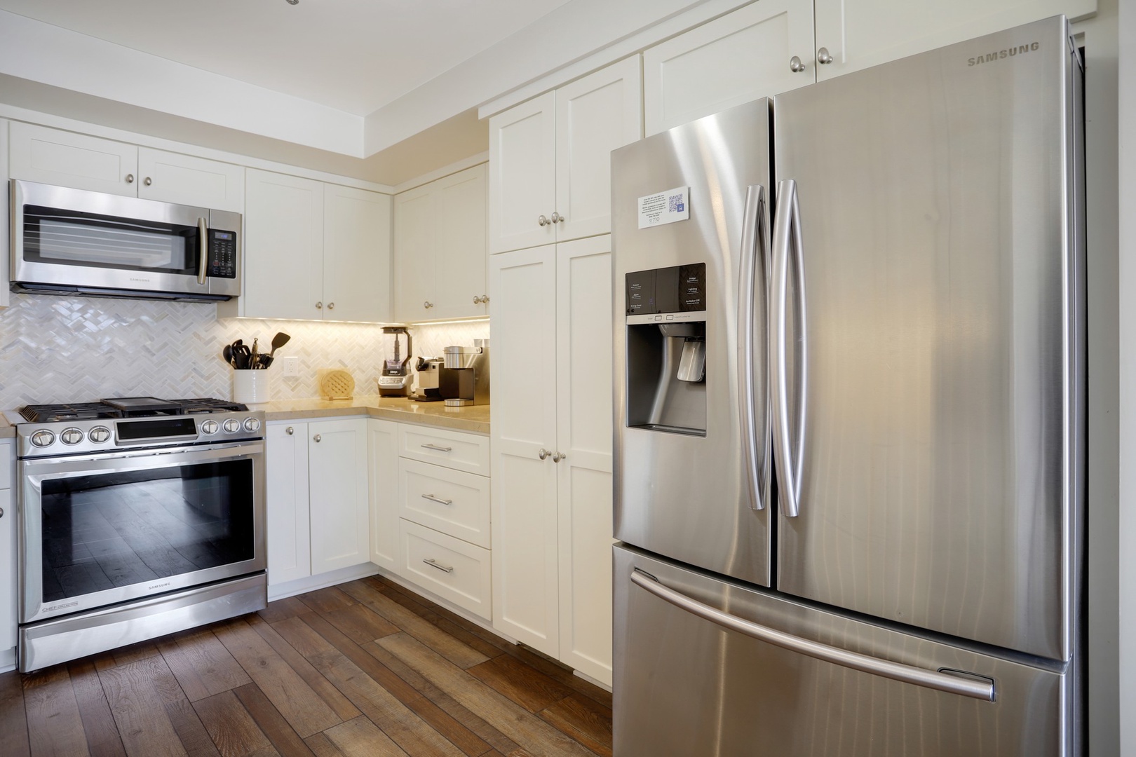 Stainless-steel appliances