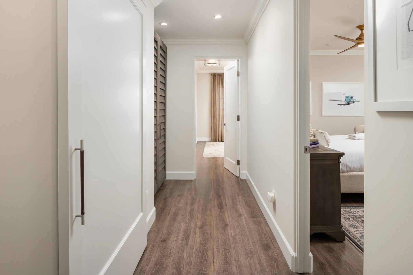 Guest room hallway