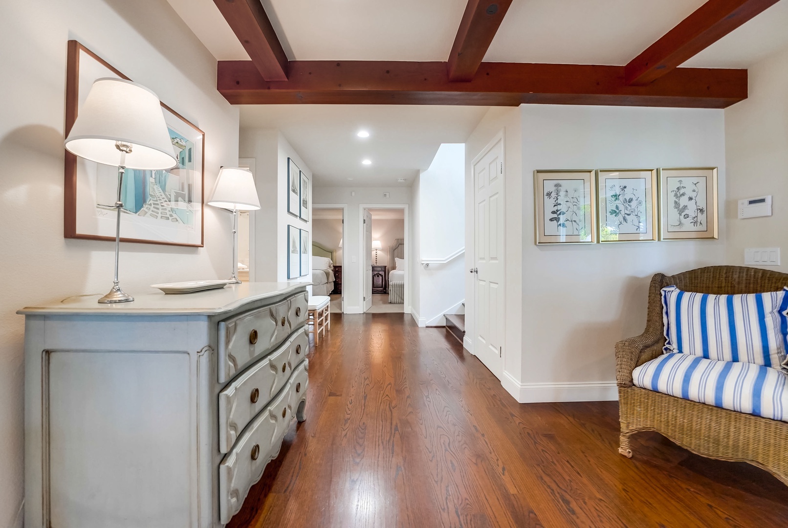 Hallway to first floor bedrooms