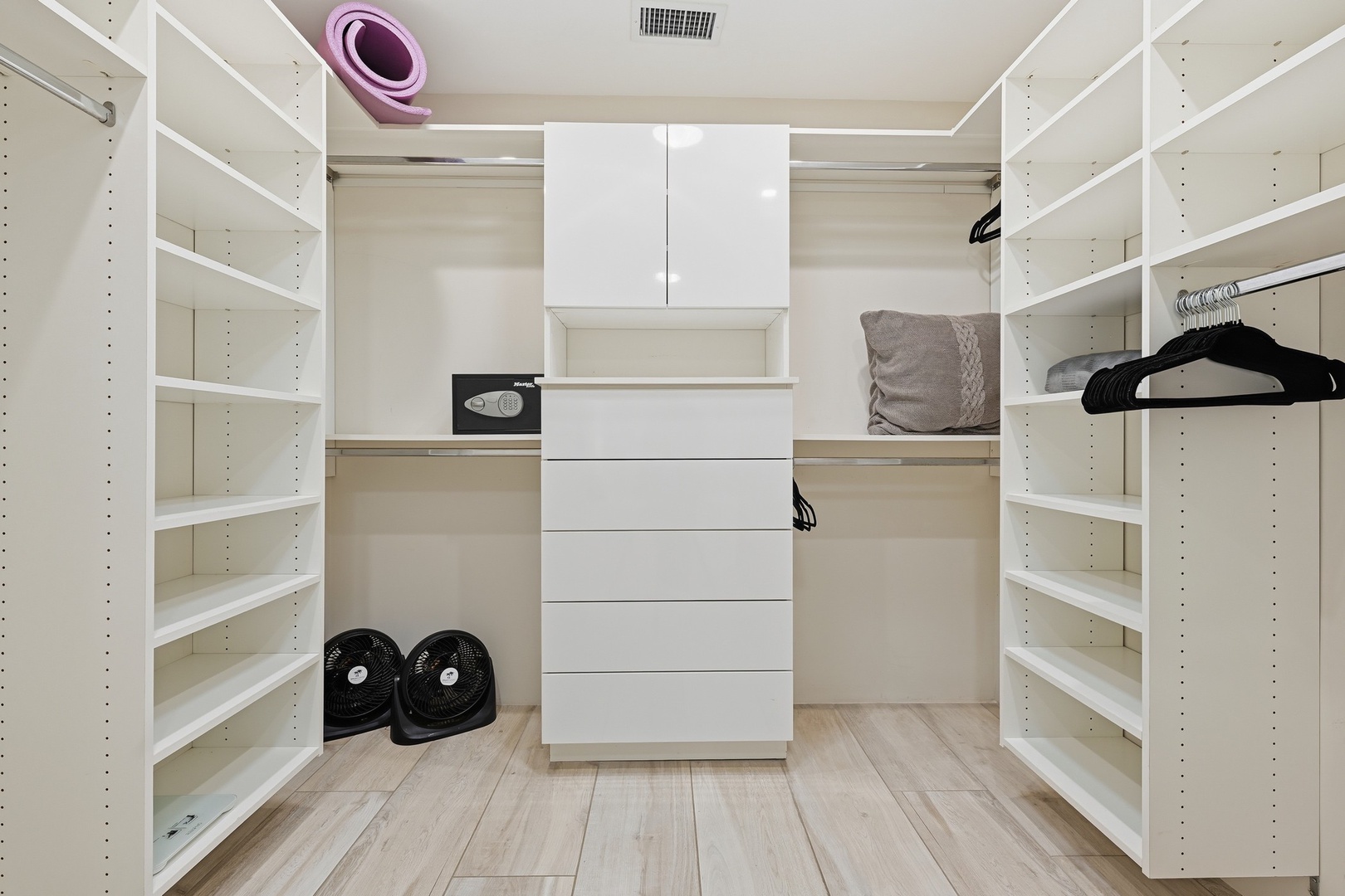 Primary Suite walk-in closet
