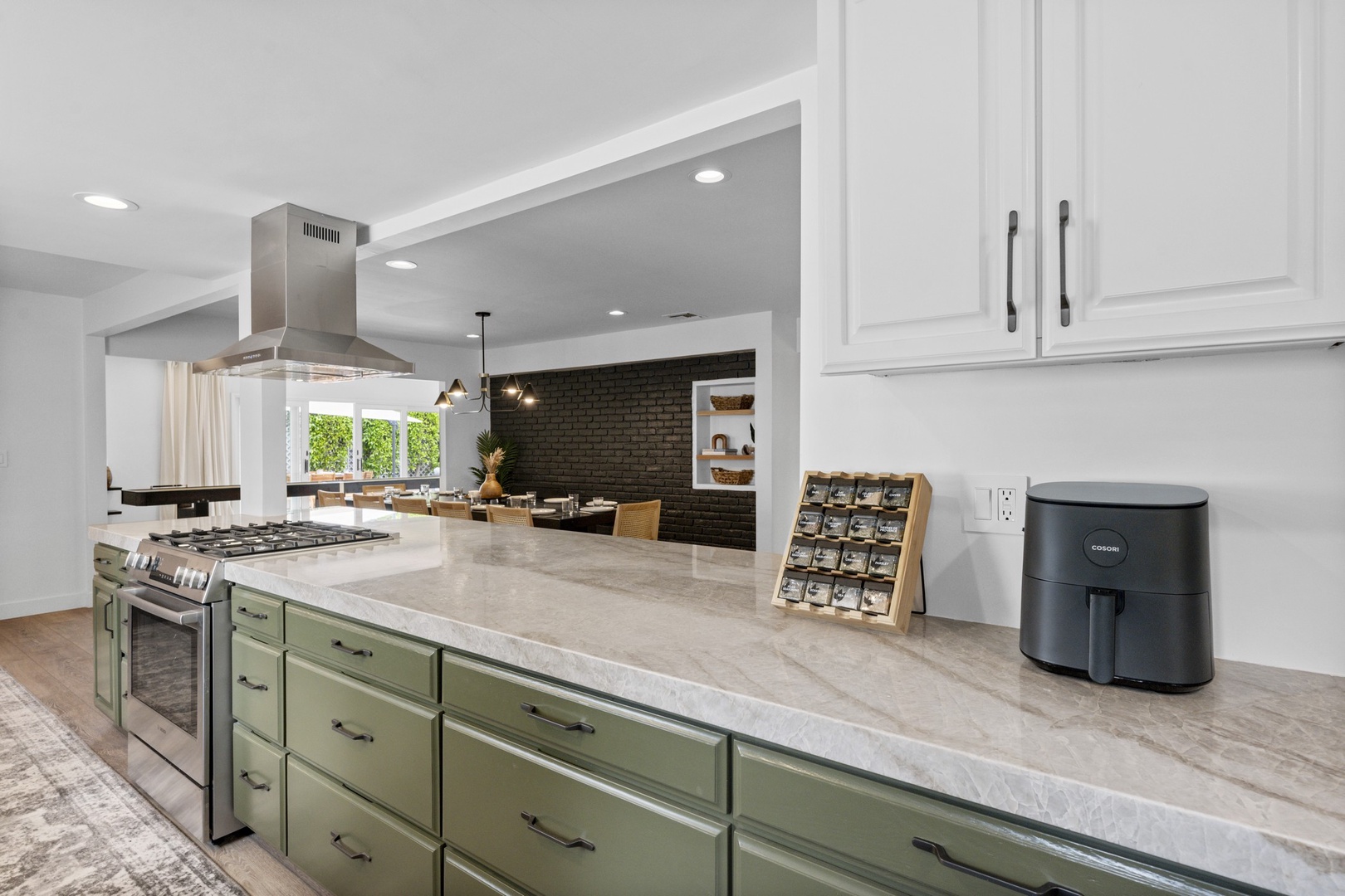 Kitchen with a view