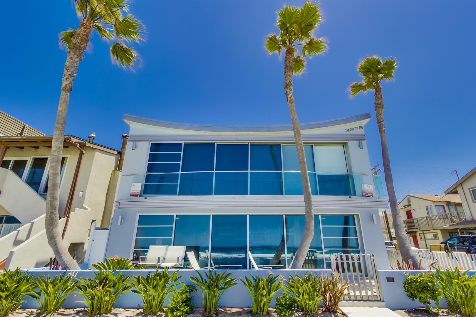 Ground level San Diego beach house