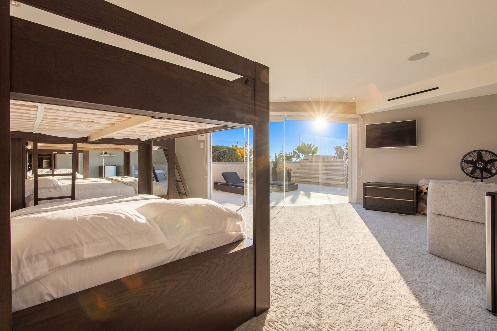Lower level bunk room