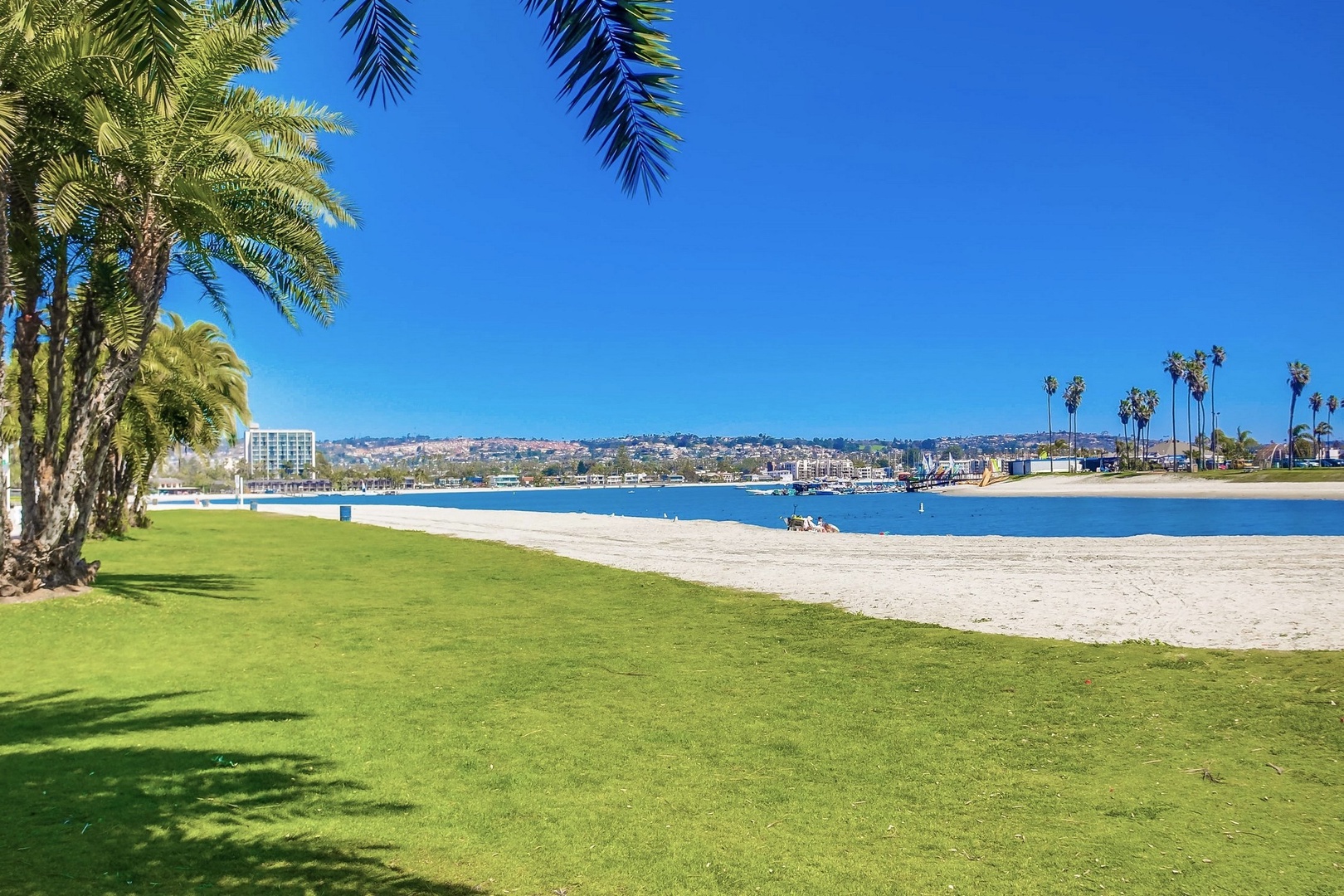 Bay just across Mission Boulevard