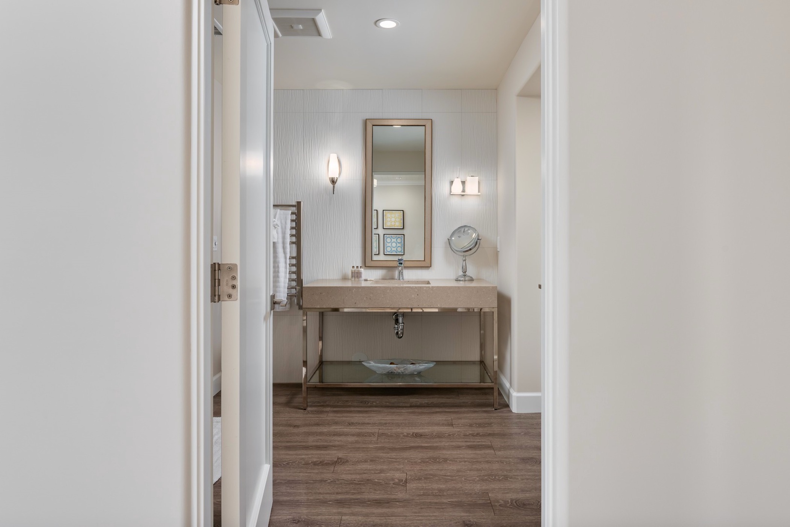 En suite bathroom