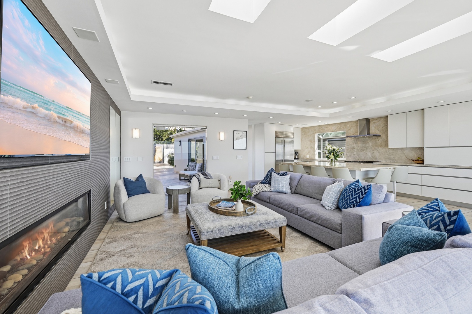 Spacious living area