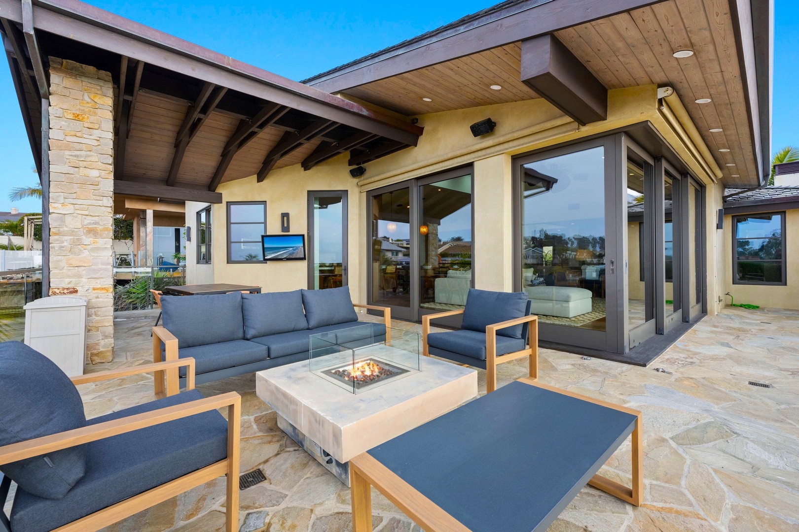 Main level outdoor living