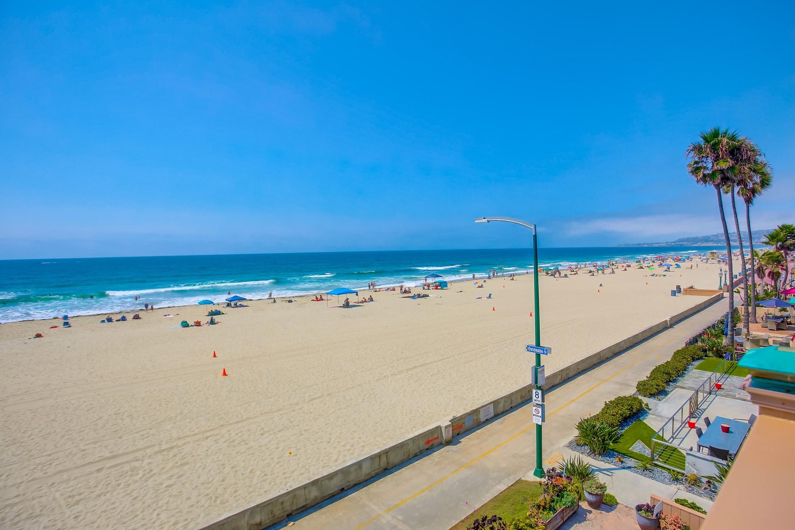 Looking north towards Pacific Beach