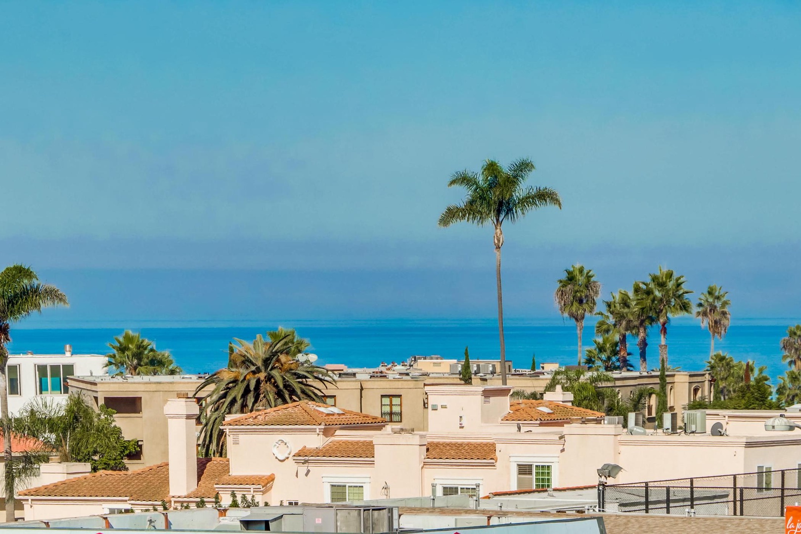 Roof-top view deck