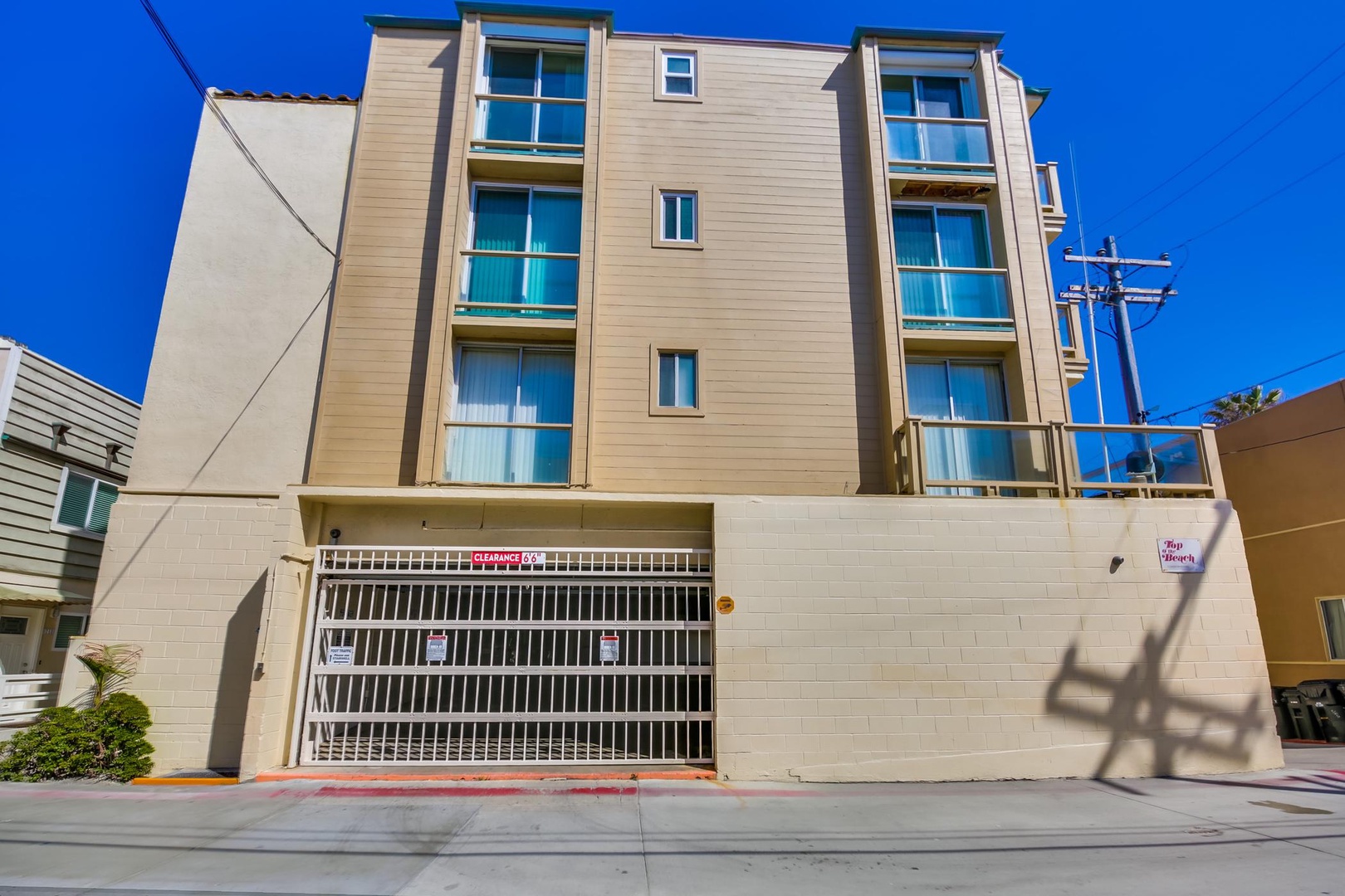 Gated garage for complex