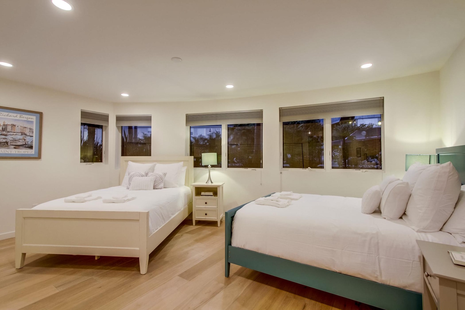 Bedroom 2 with two queen beds
