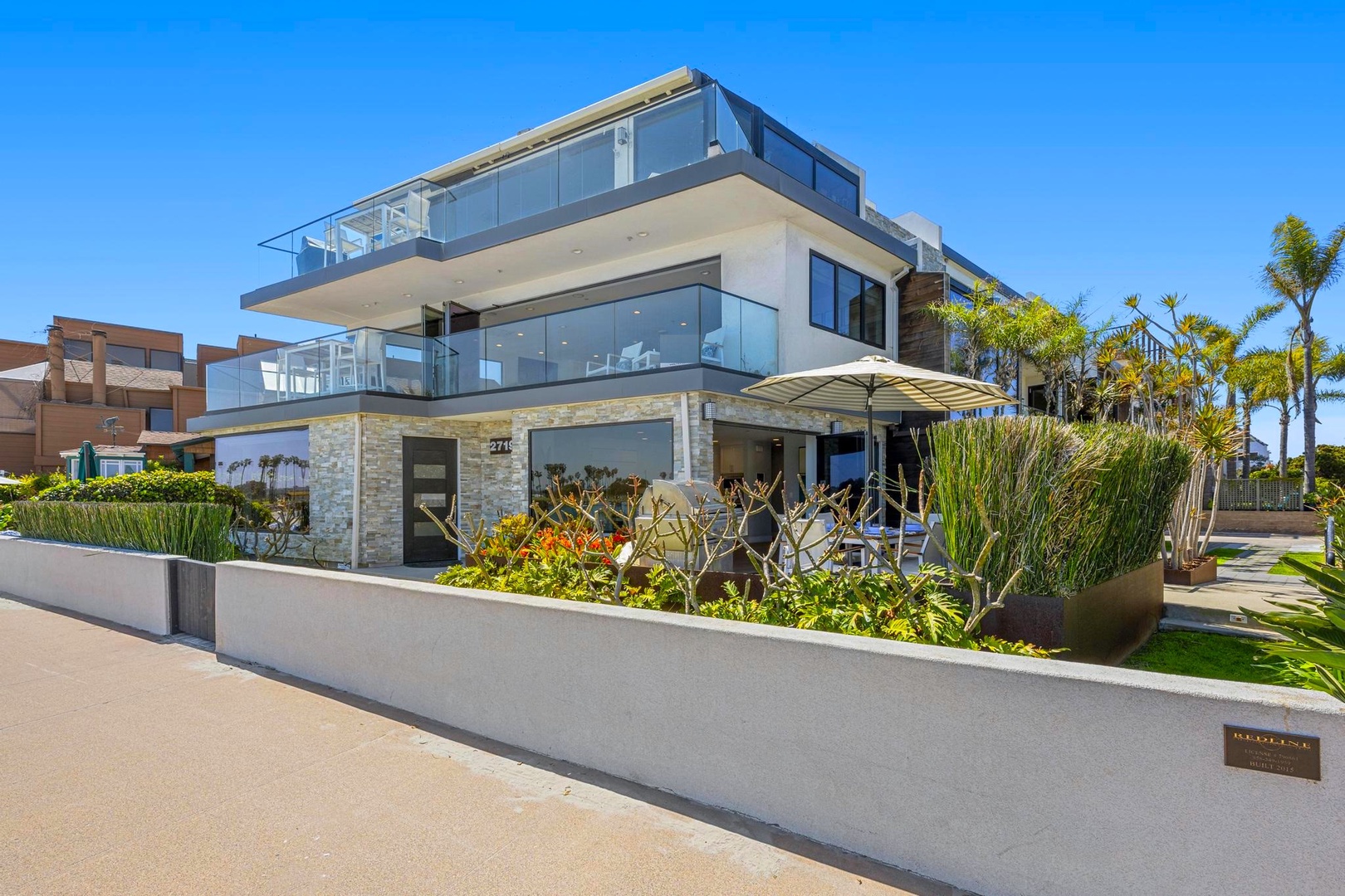 On Bayside Walk in Mission Beach