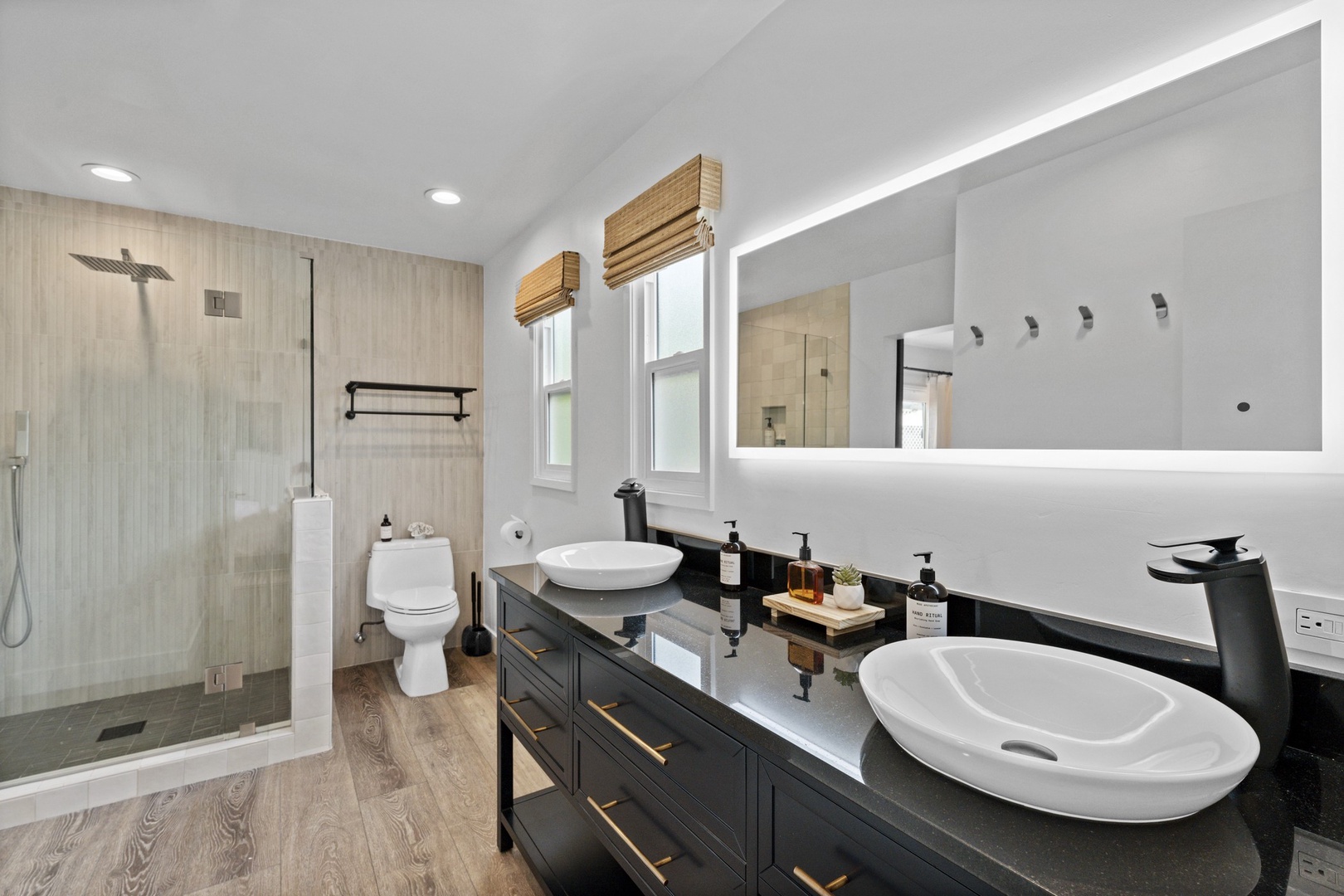 Jack and Jill bathroom on main level