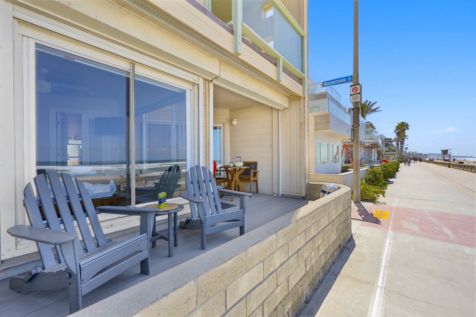 Boardwalk patio