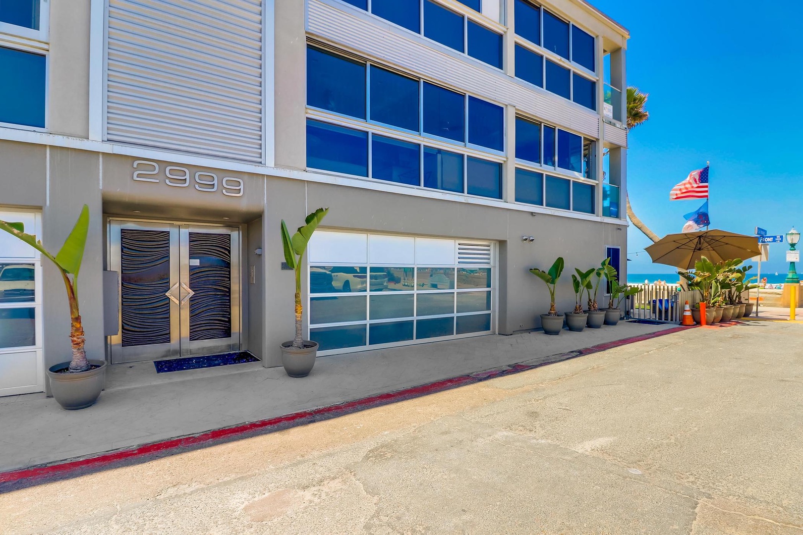 Luxury complex on Oceanfront Walk