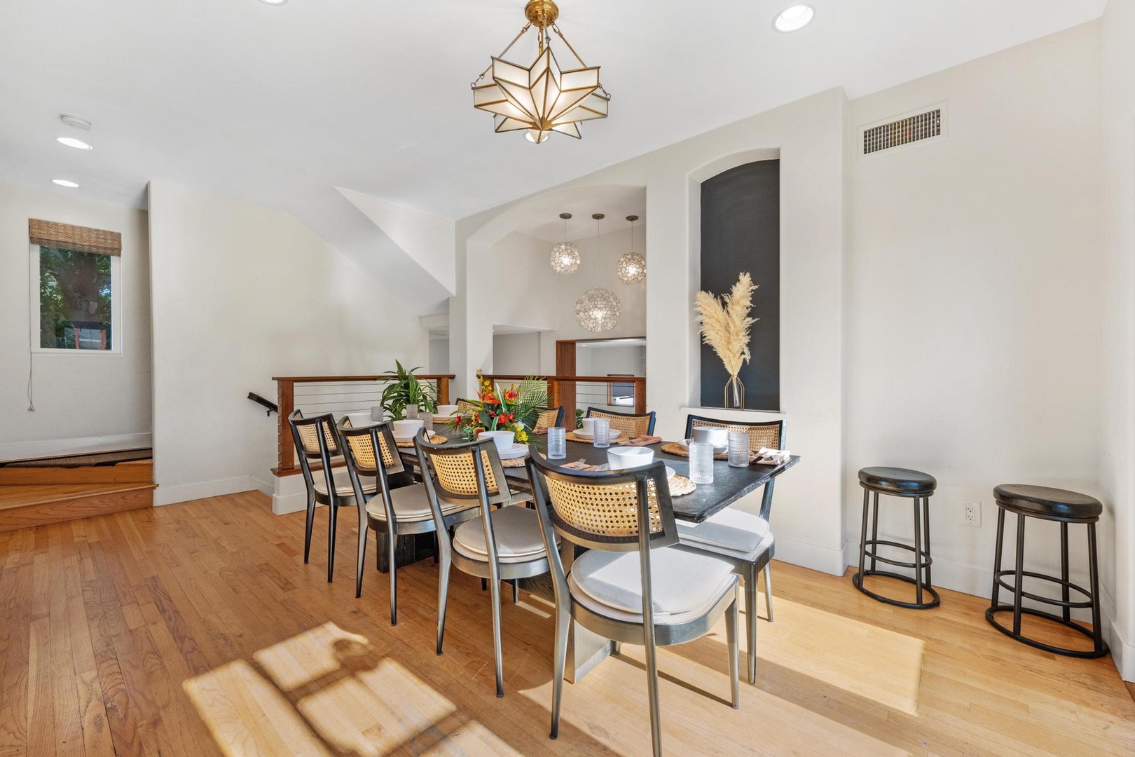 Elegant dining area