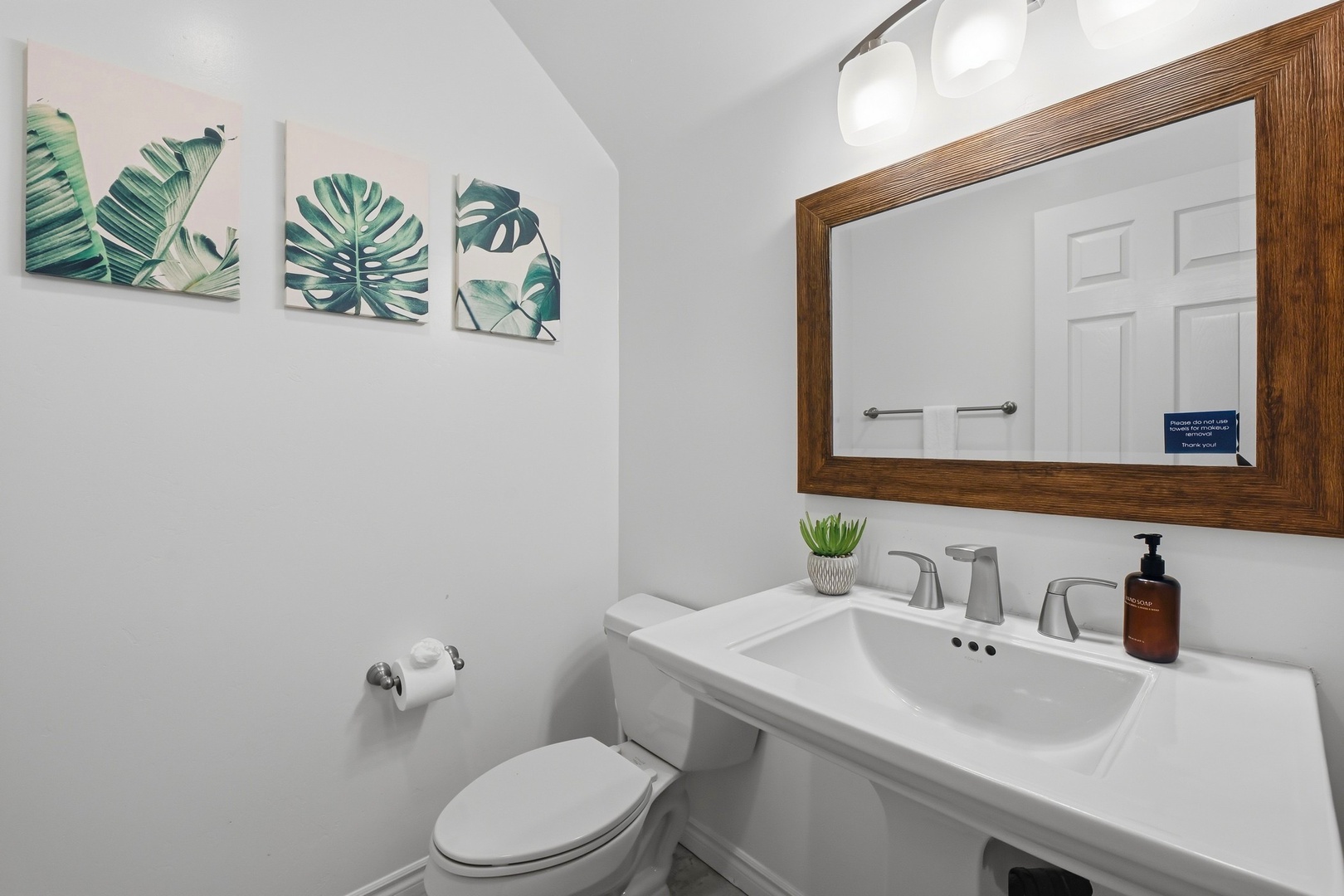 Downstairs Powder Bathroom