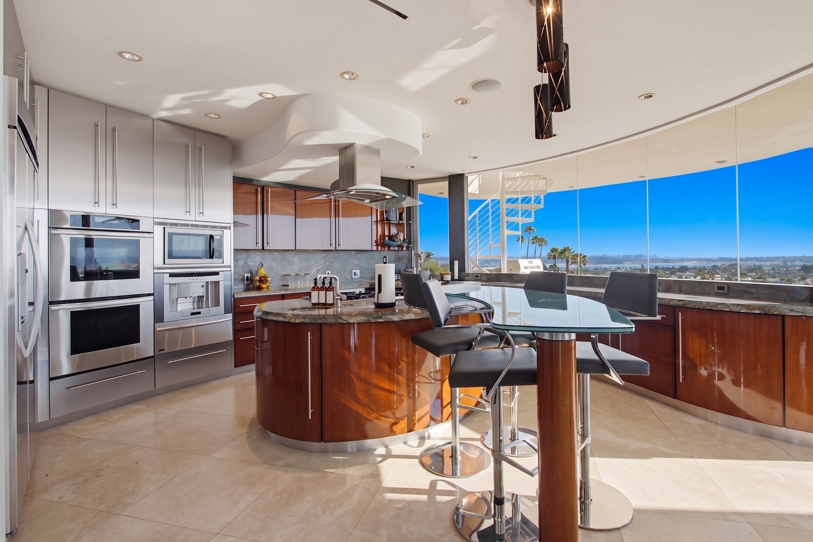 Enjoy gourmet cooking in a luxurious setting