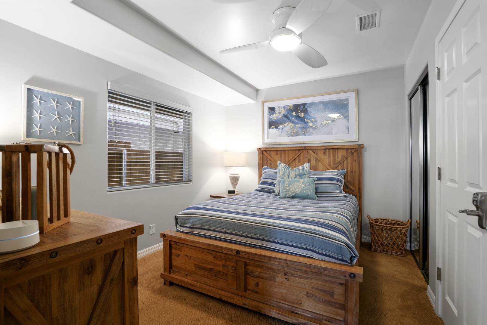 Ground level Queen bedroom