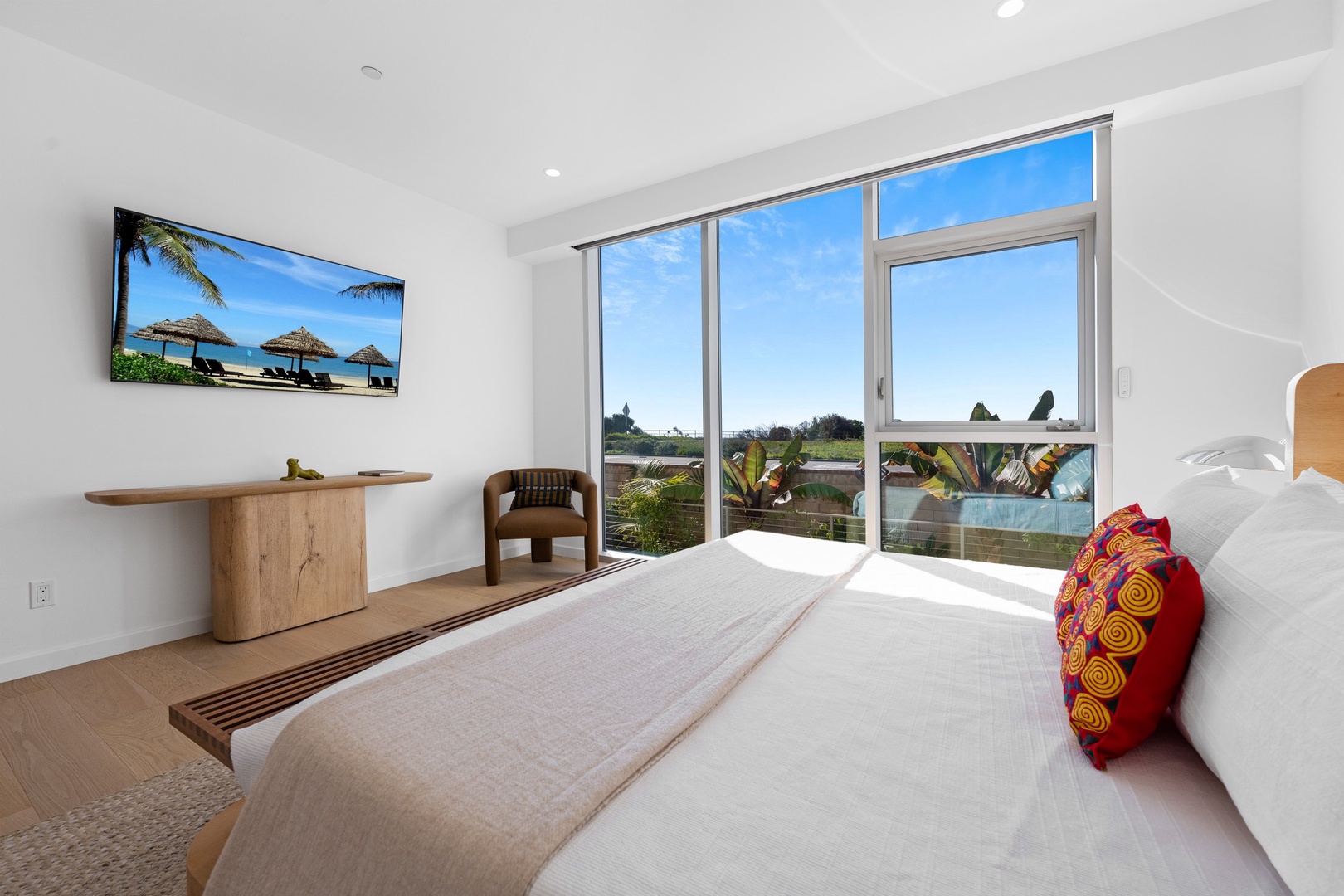 Bedroom 3 with a King bed and TV