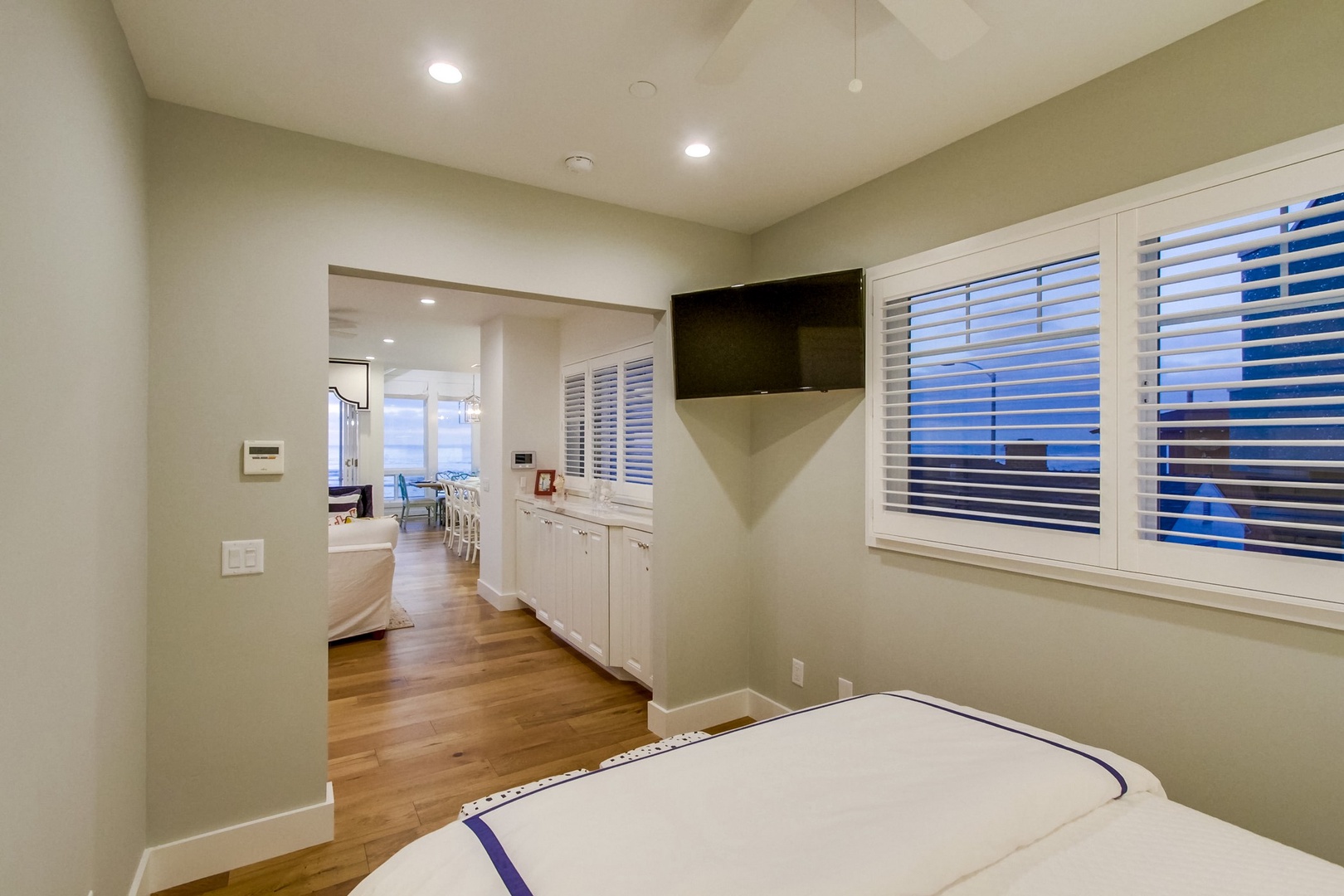 Main level bedroom in Nautica South