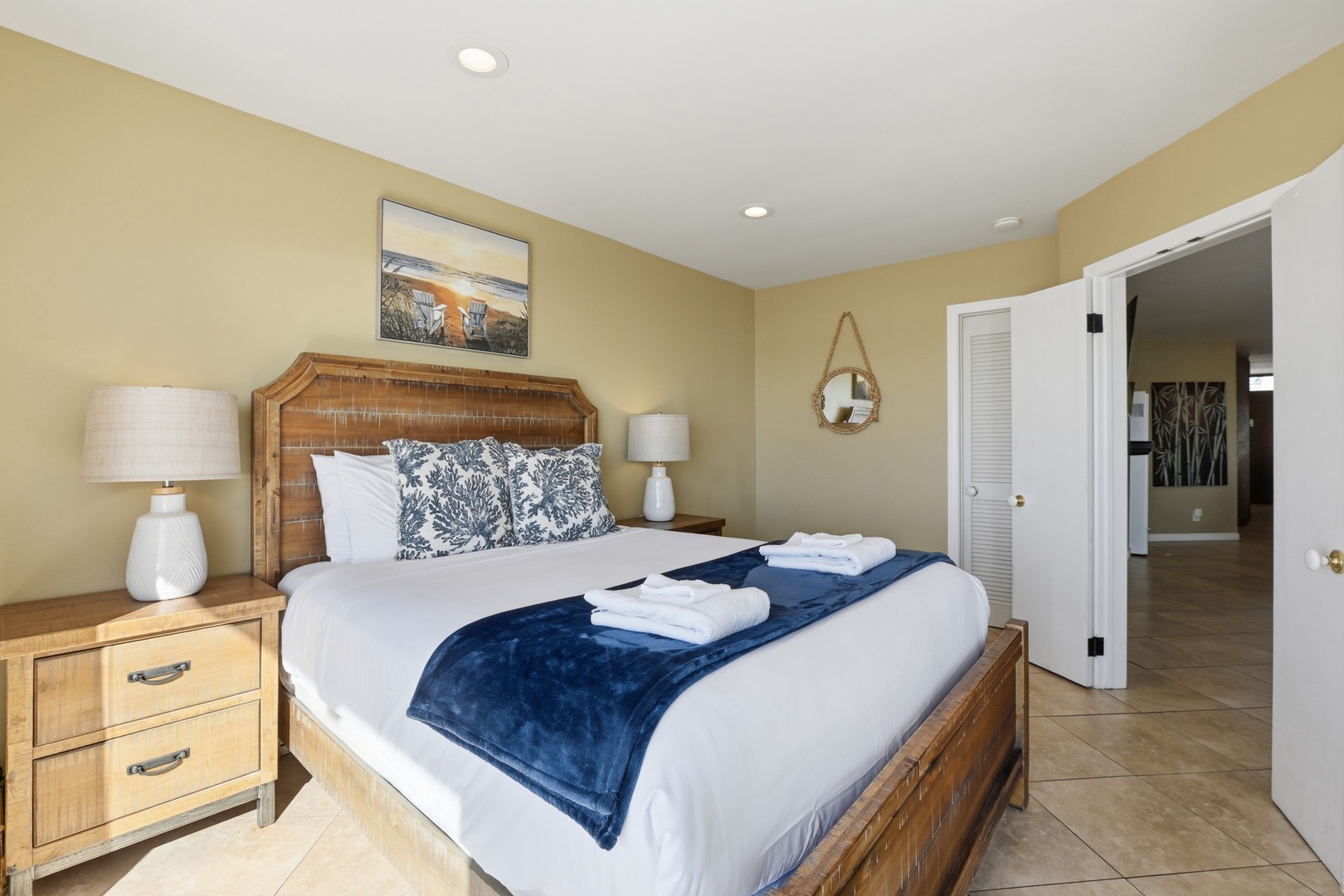 Bedroom 1 with Queen Bed