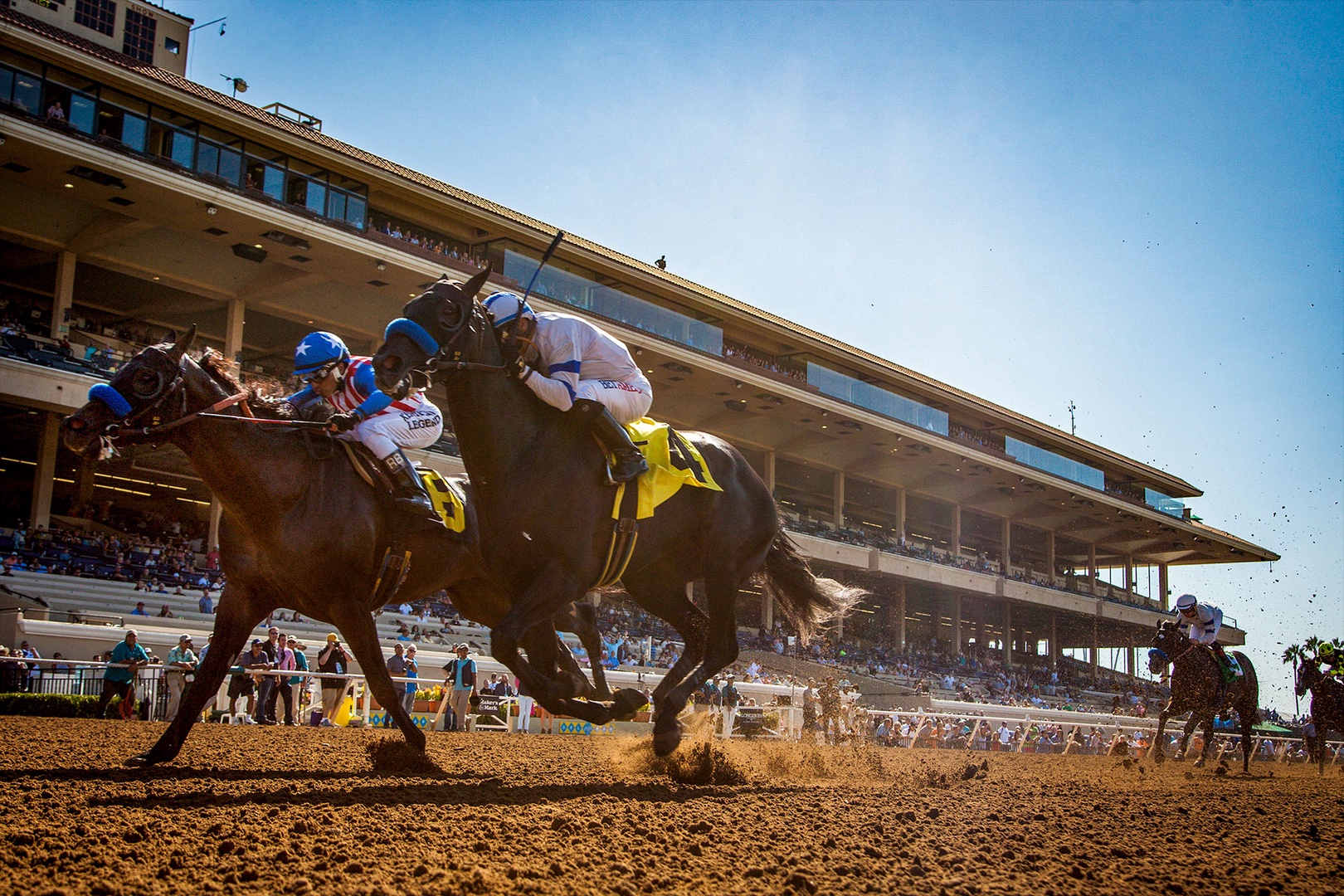 Del Mar Racetrack is 10 minutes from here