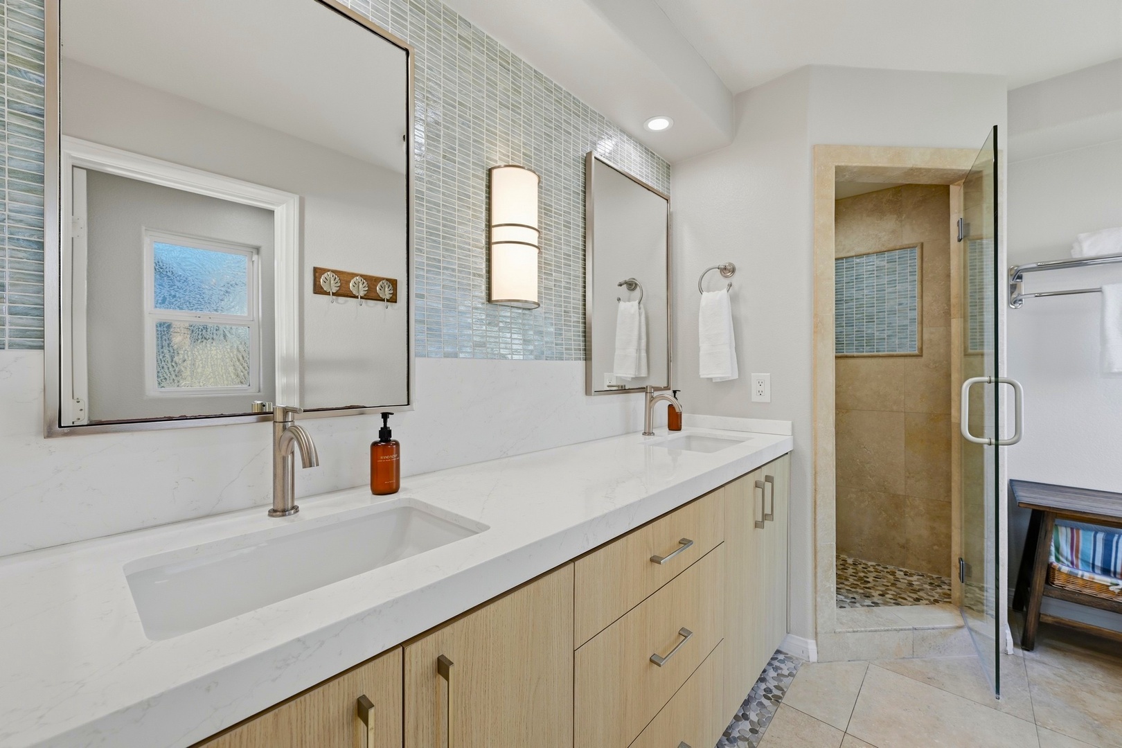 Primary suite bathroom